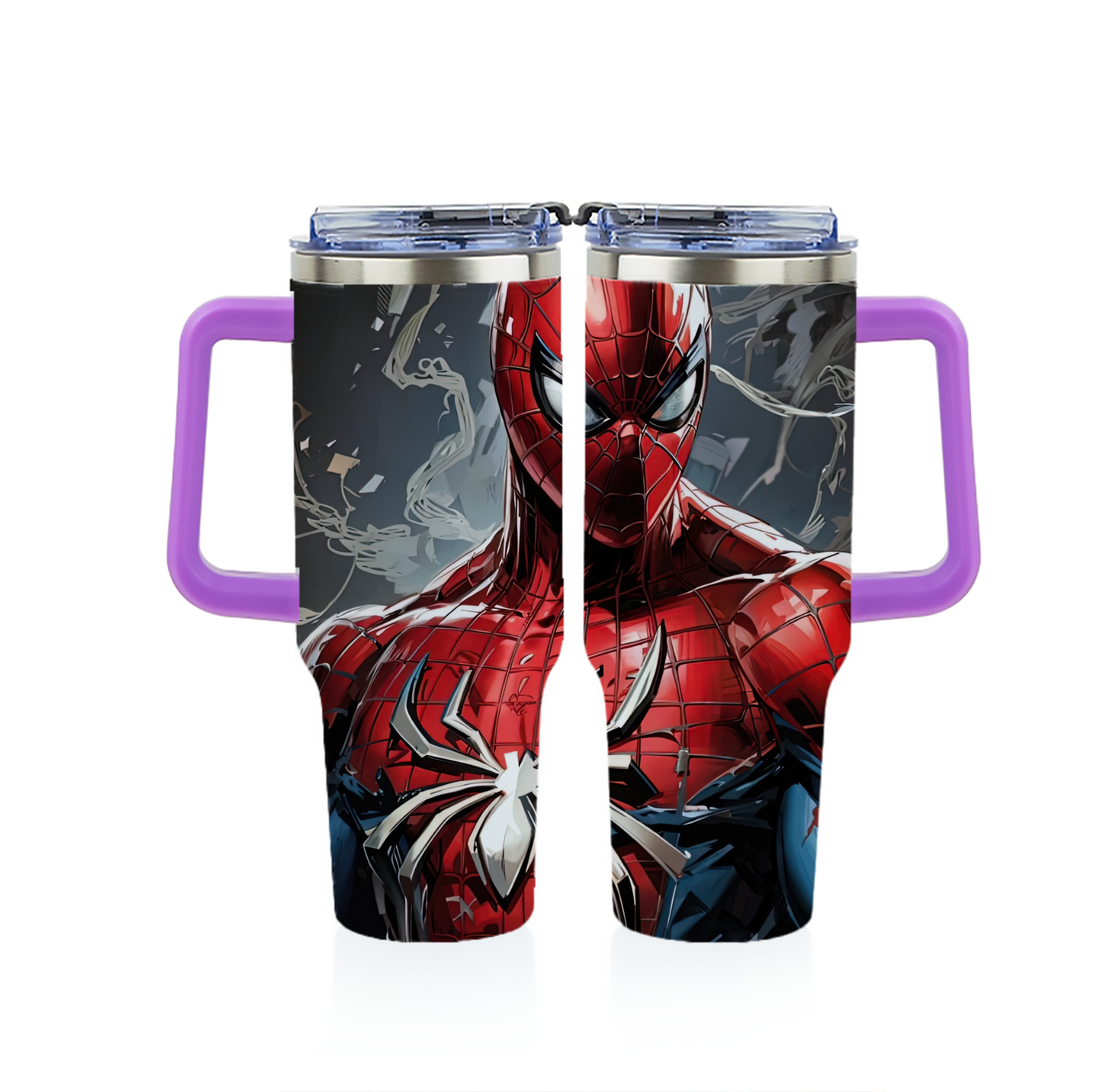 （画像用） Spider Man スパイダーマン 1200ｍLフルプリント車用タンブラー