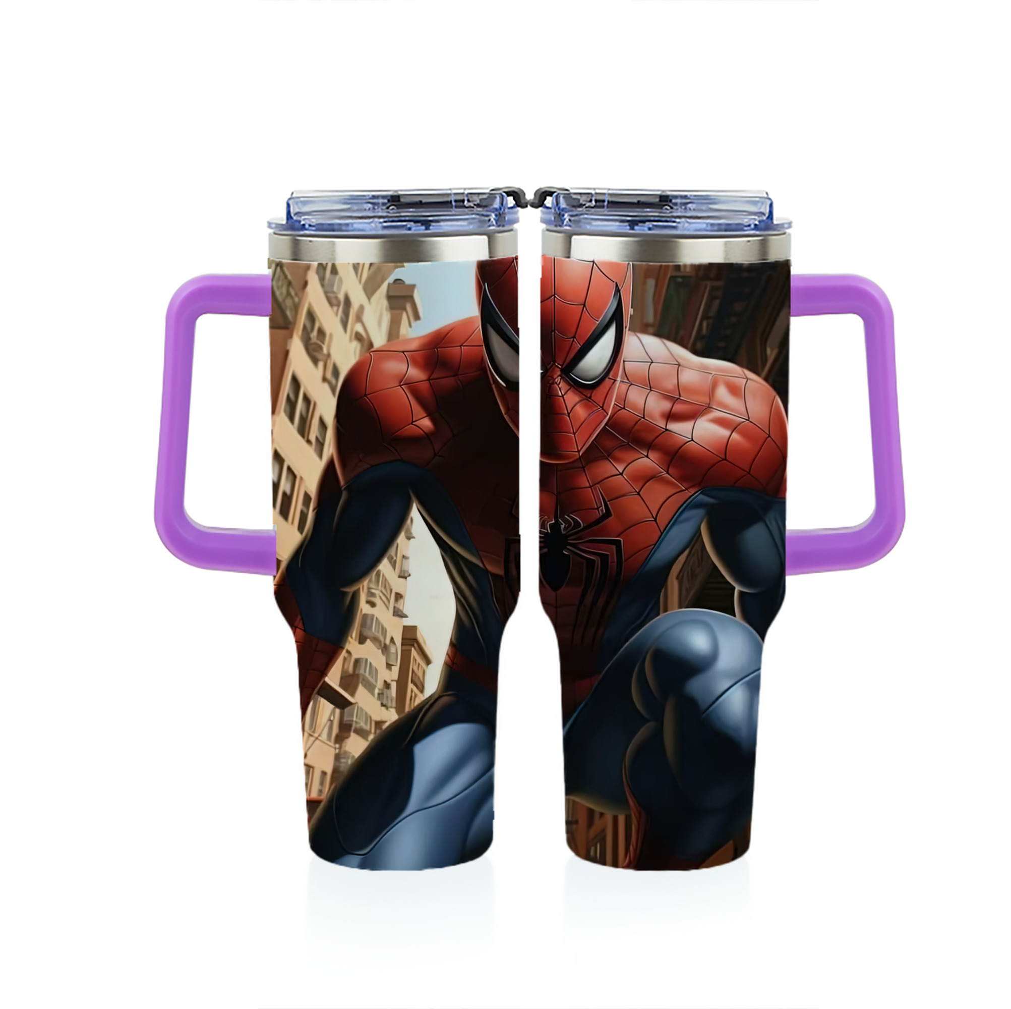 （画像用） Spider Man スパイダーマン 1200ｍLフルプリント車用タンブラー