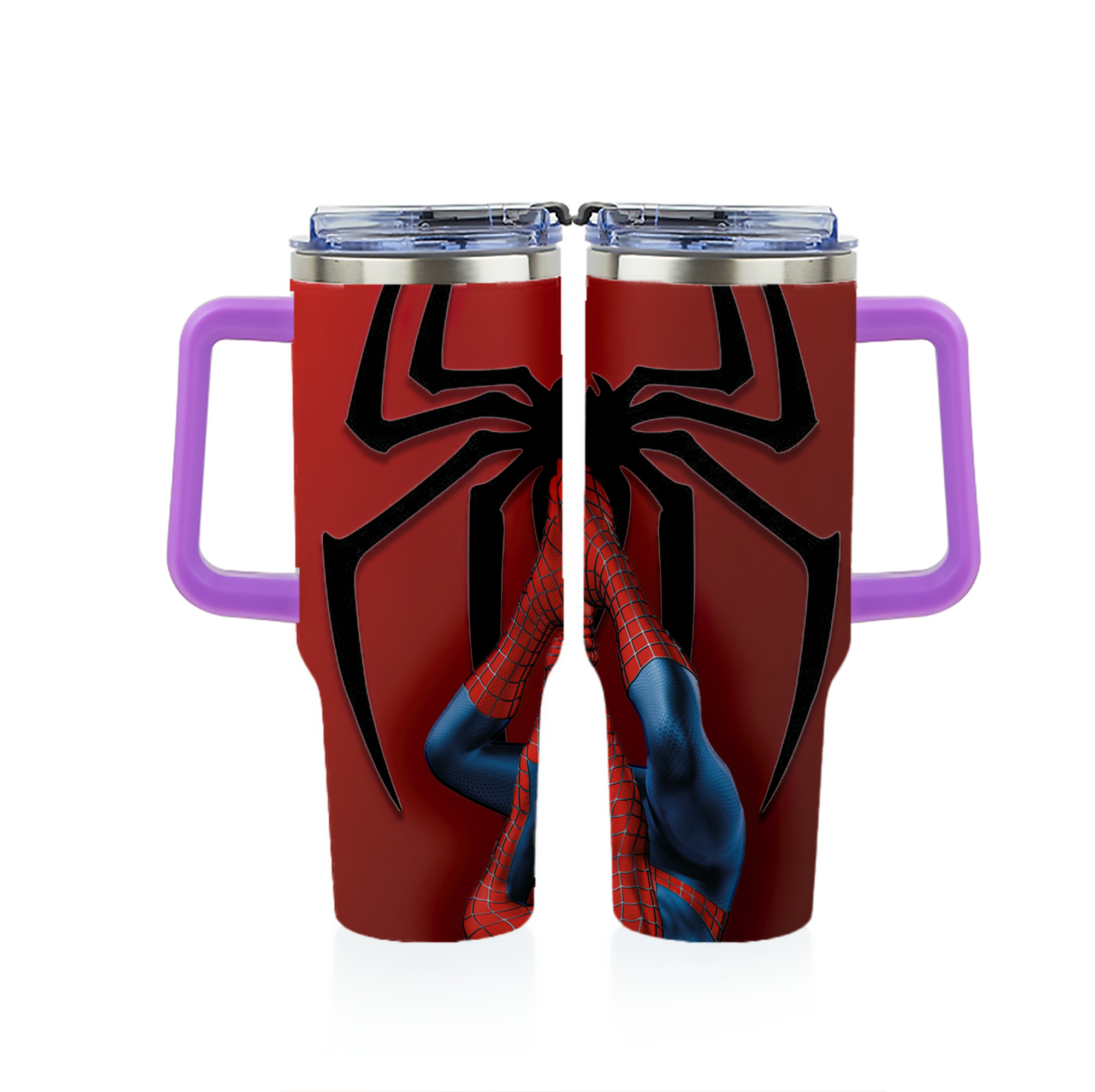 （画像用） Spider Man スパイダーマン 1200ｍLフルプリント車用タンブラー