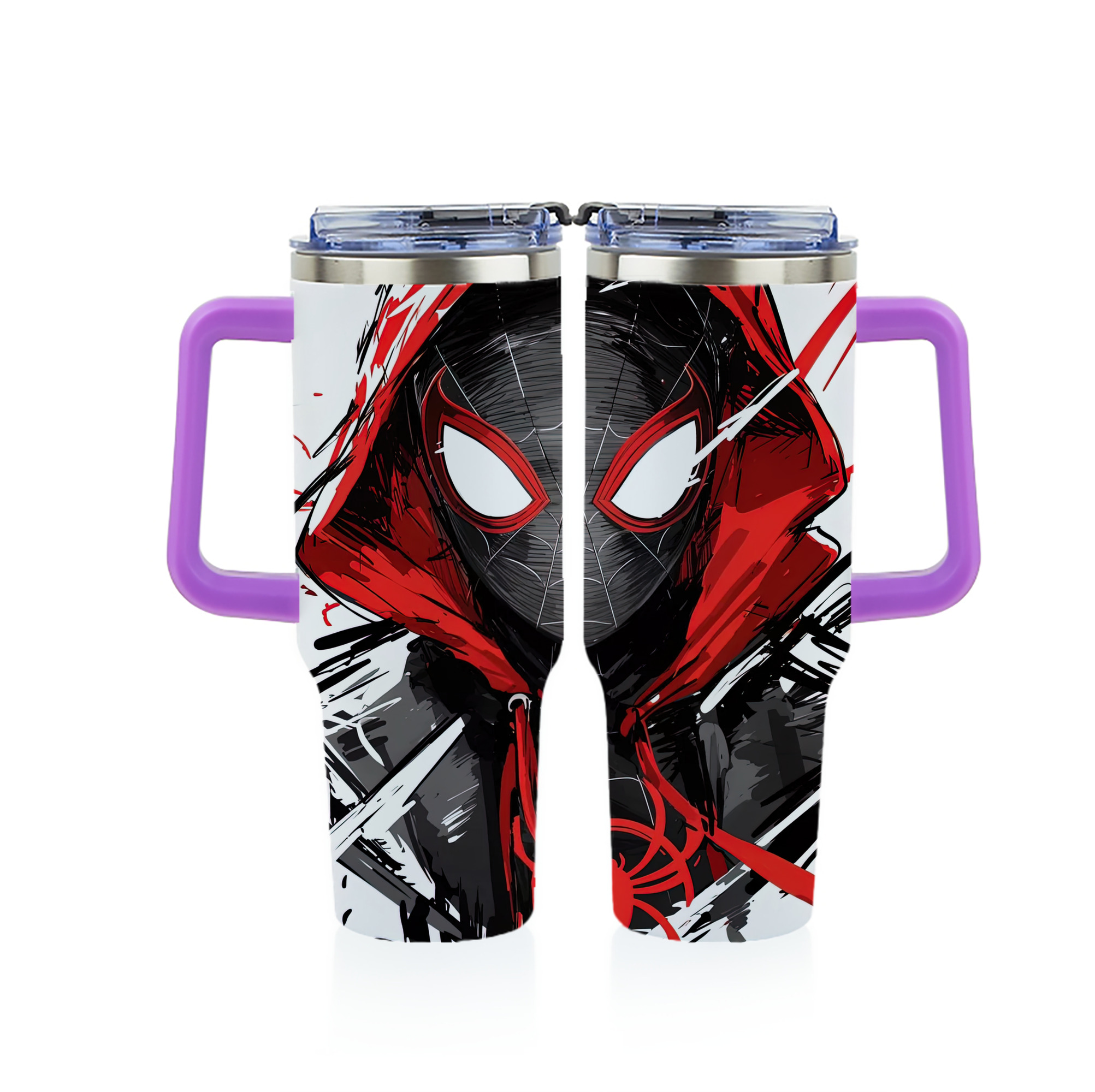 （画像用） Spider Man スパイダーマン 1200ｍLフルプリント車用タンブラー