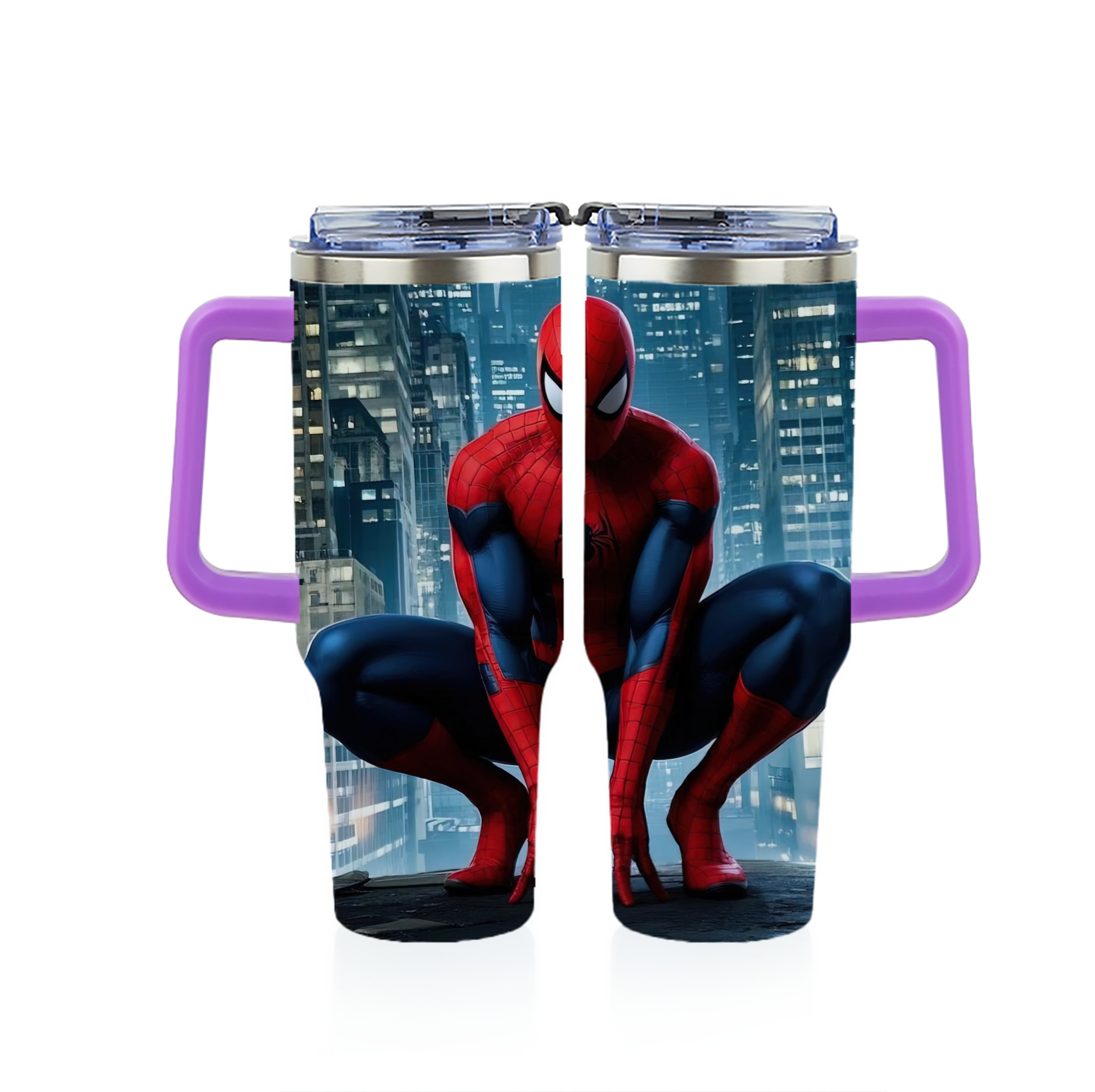 （画像用） Spider Man スパイダーマン 1200ｍLフルプリント車用タンブラー