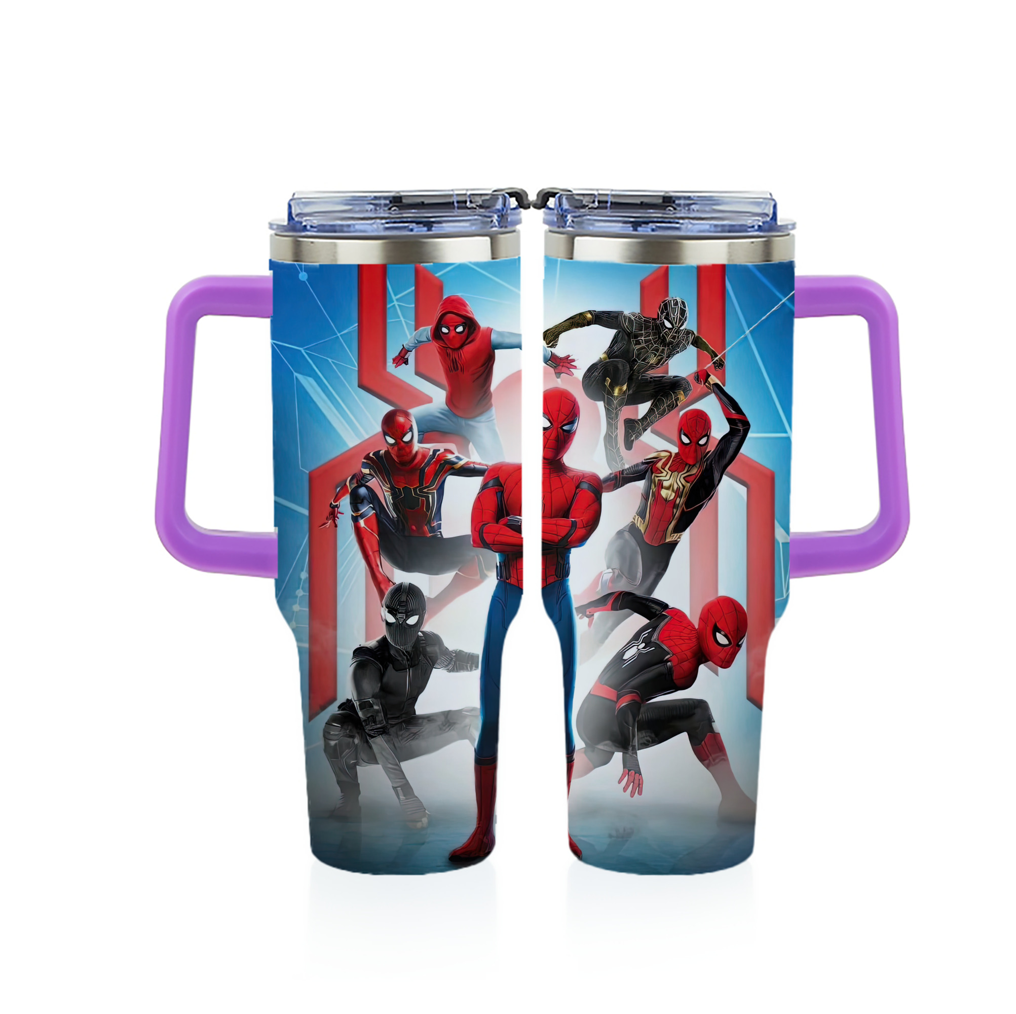 （画像用） Spider Man スパイダーマン 1200ｍLフルプリント車用タンブラー