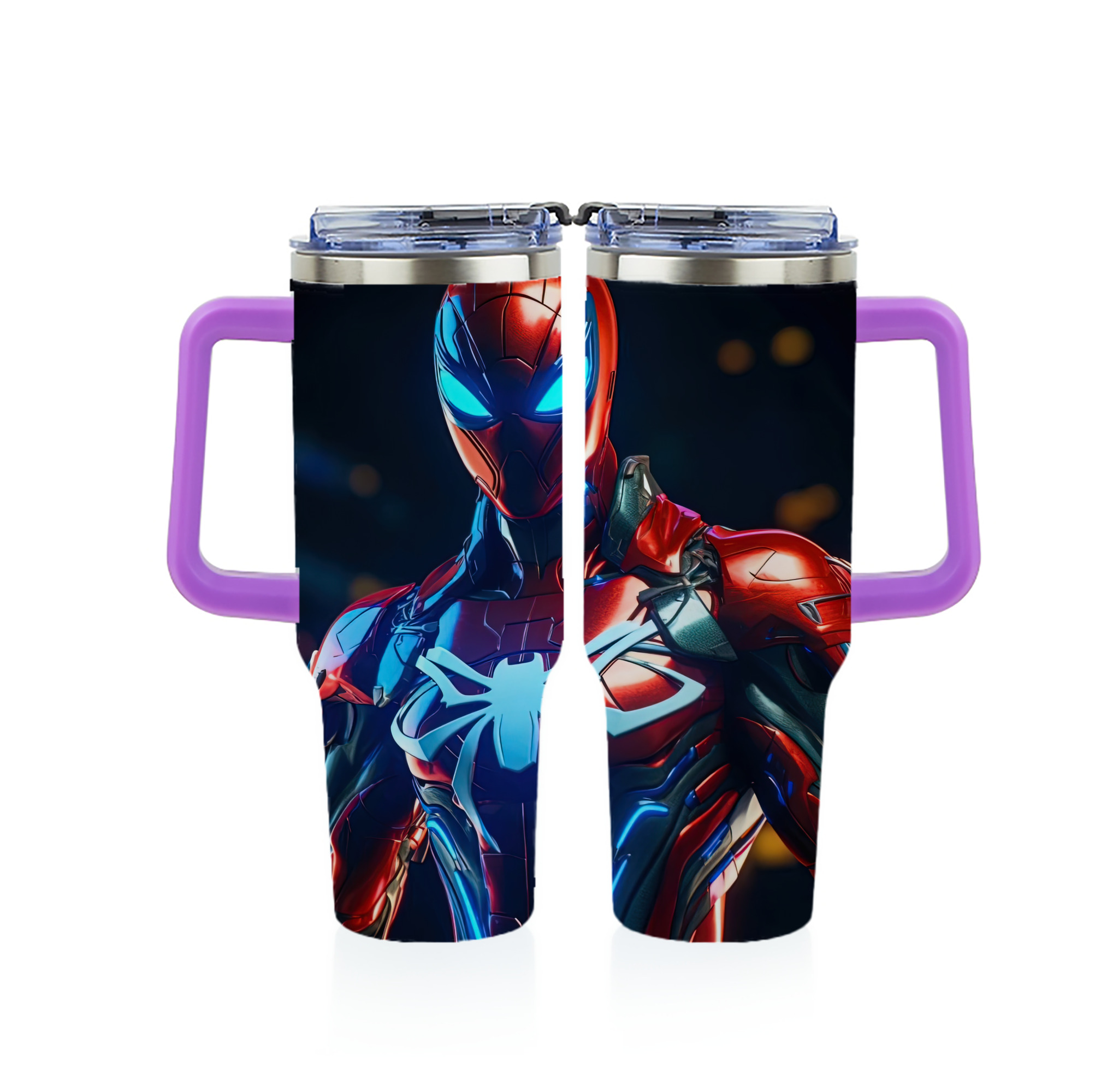 Spider Man スパイダーマン 1200ｍLフルプリント車用タンブラー
