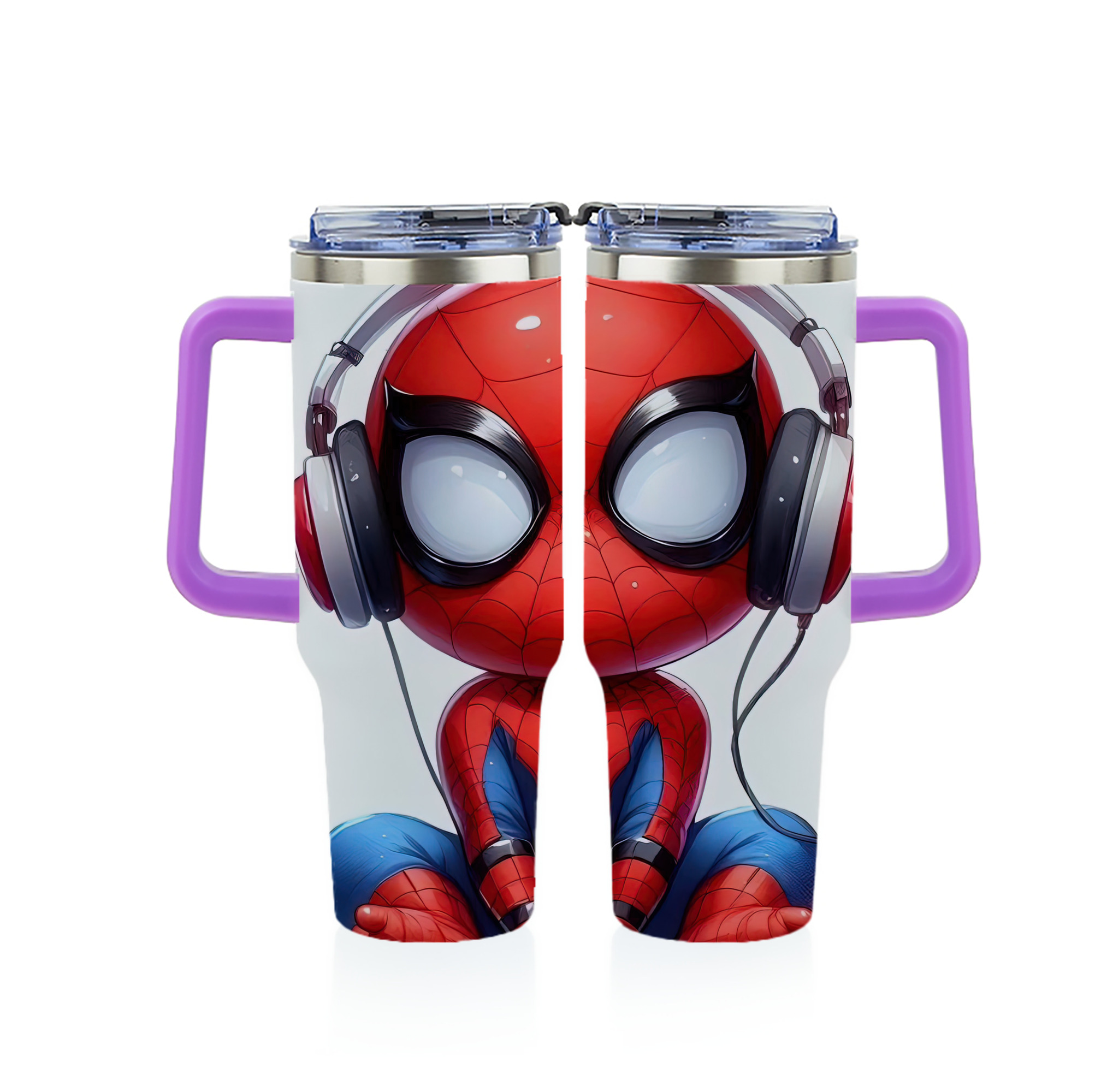 Spider Man スパイダーマン 1200ｍLフルプリント車用タンブラー