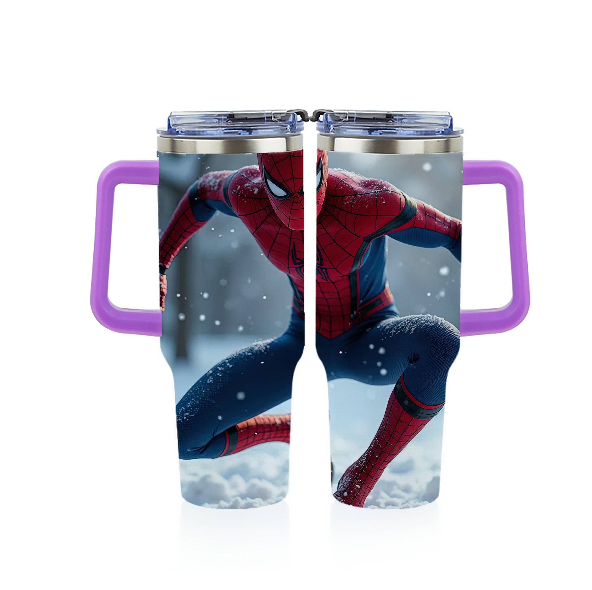 （画像用） Spider Man スパイダーマン 1200ｍLフルプリント車用タンブラー