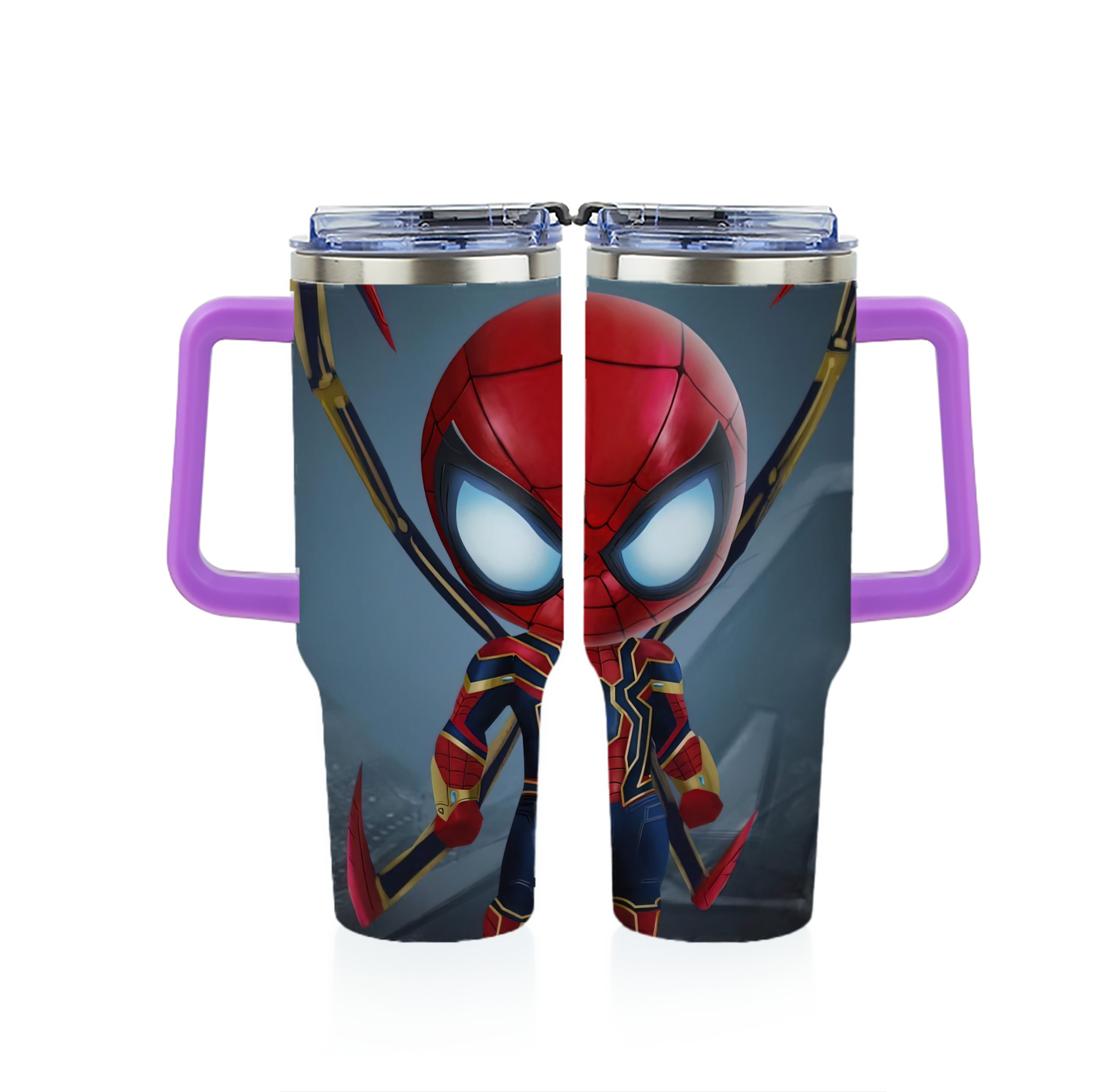 （画像用） Spider Man スパイダーマン 1200ｍLフルプリント車用タンブラー