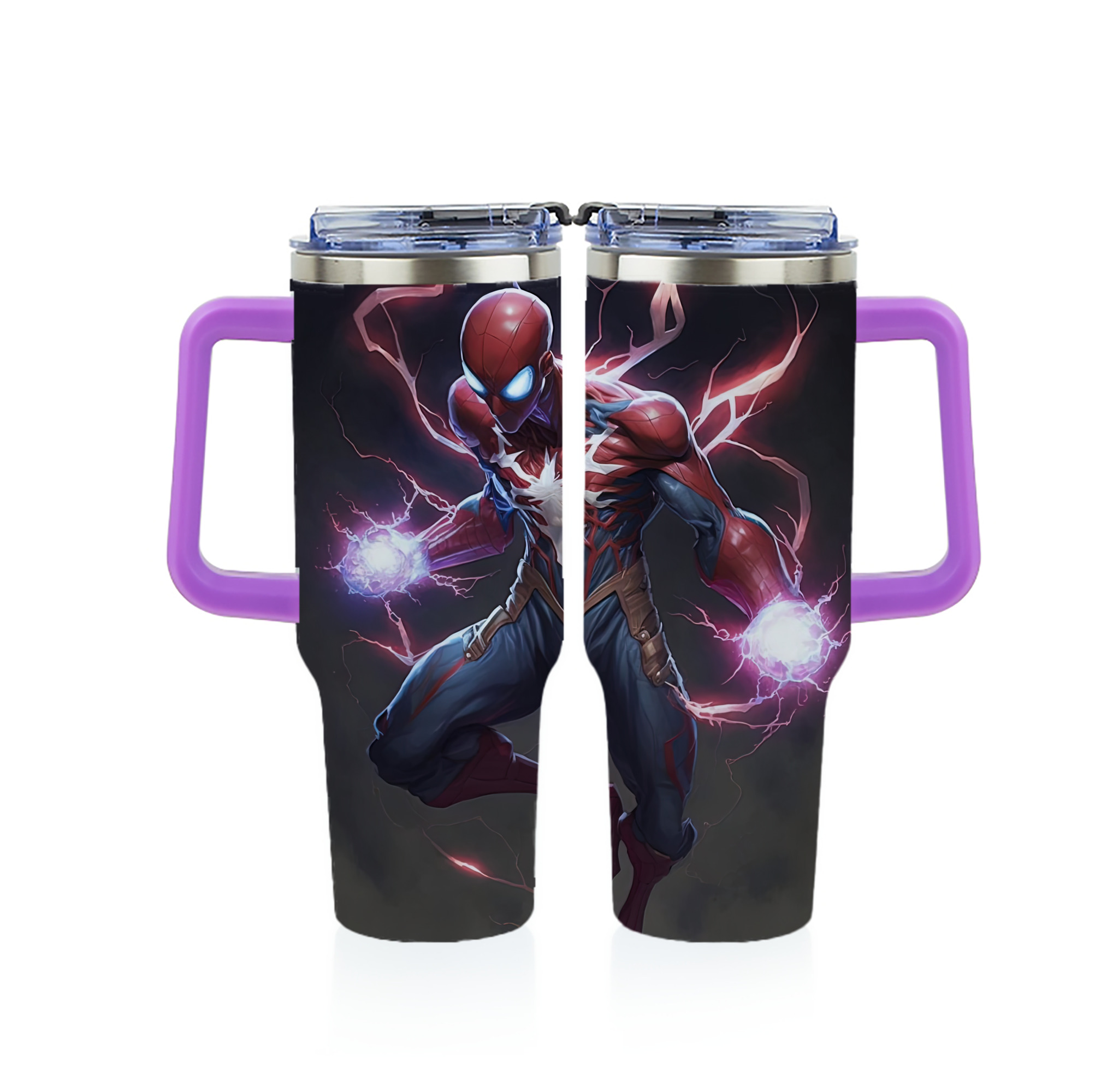 Spider Man スパイダーマン 1200ｍLフルプリント車用タンブラー