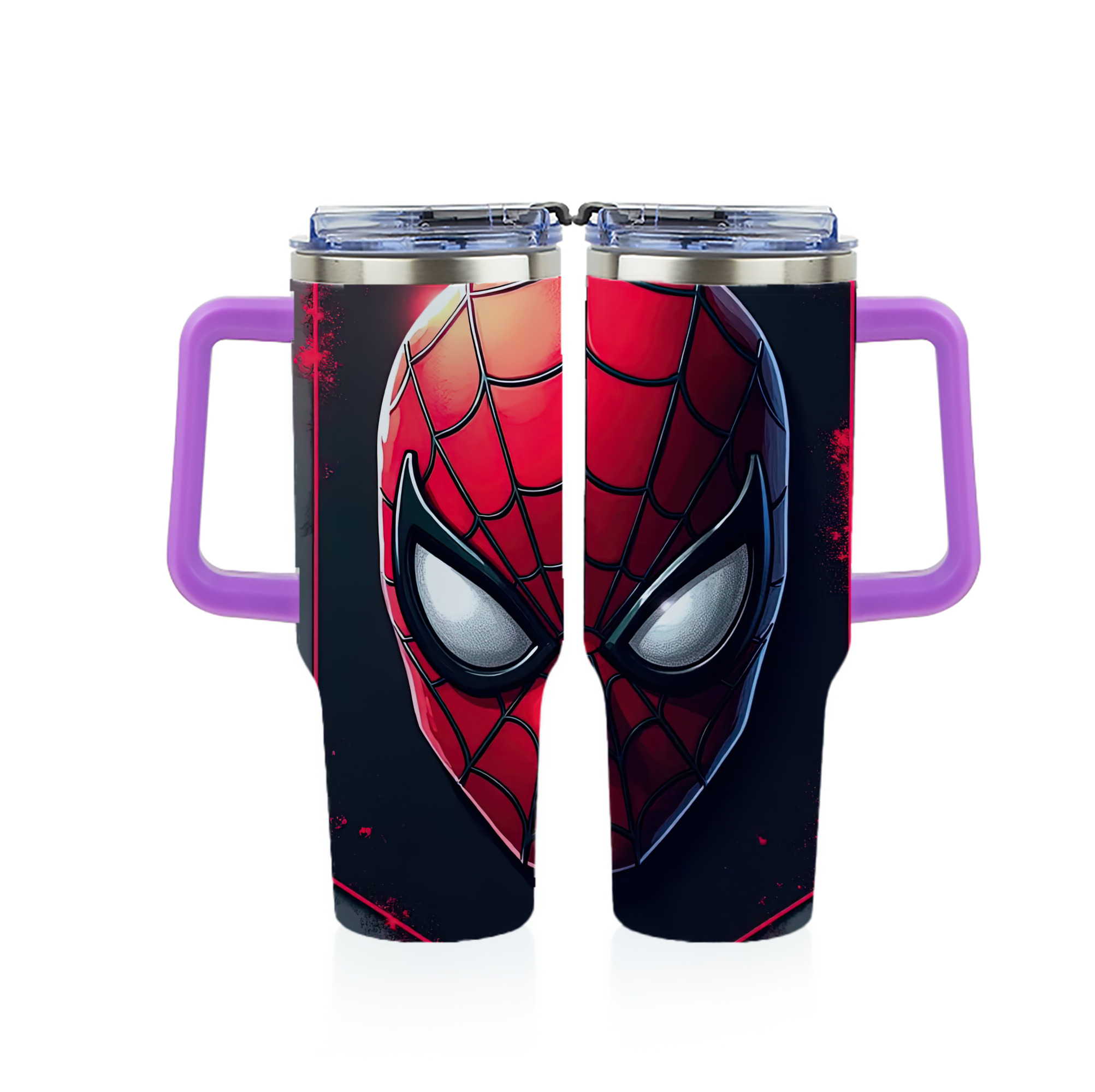 Spider Man スパイダーマン 1200ｍLフルプリント車用タンブラー