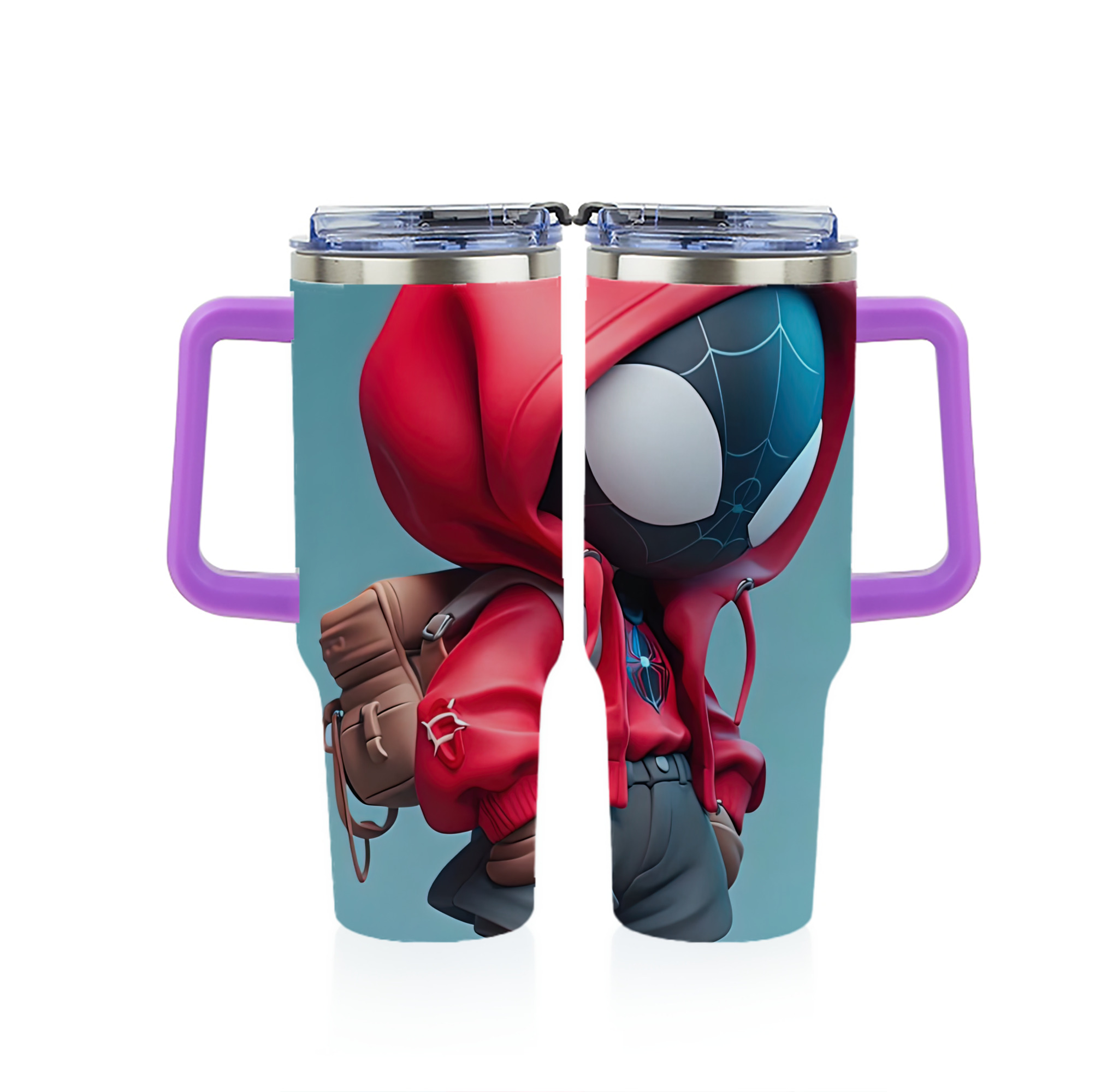 （画像用） Spider Man スパイダーマン 1200ｍLフルプリント車用タンブラー