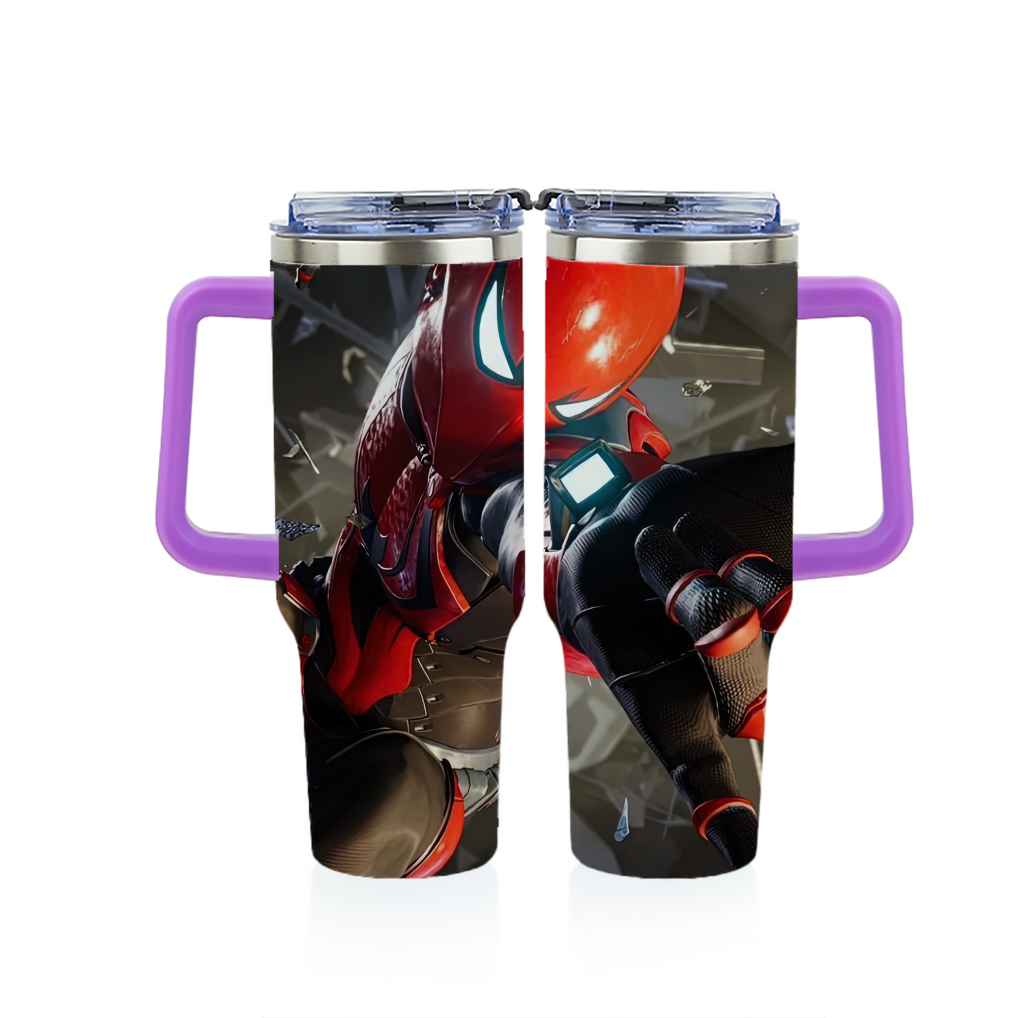 Spider Man スパイダーマン 1200ｍLフルプリント車用タンブラー