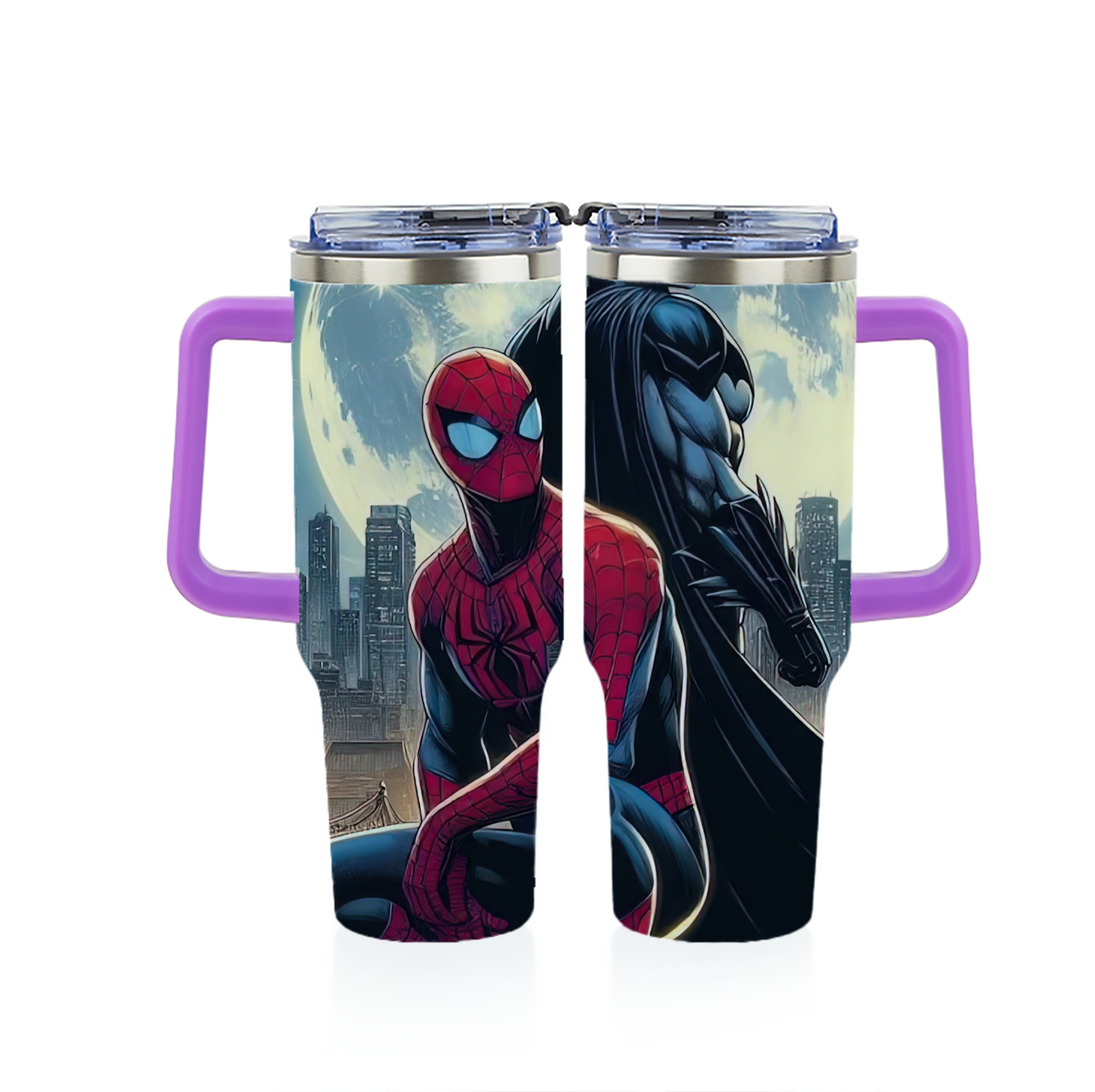 （画像用） Spider Man スパイダーマン 1200ｍLフルプリント車用タンブラー