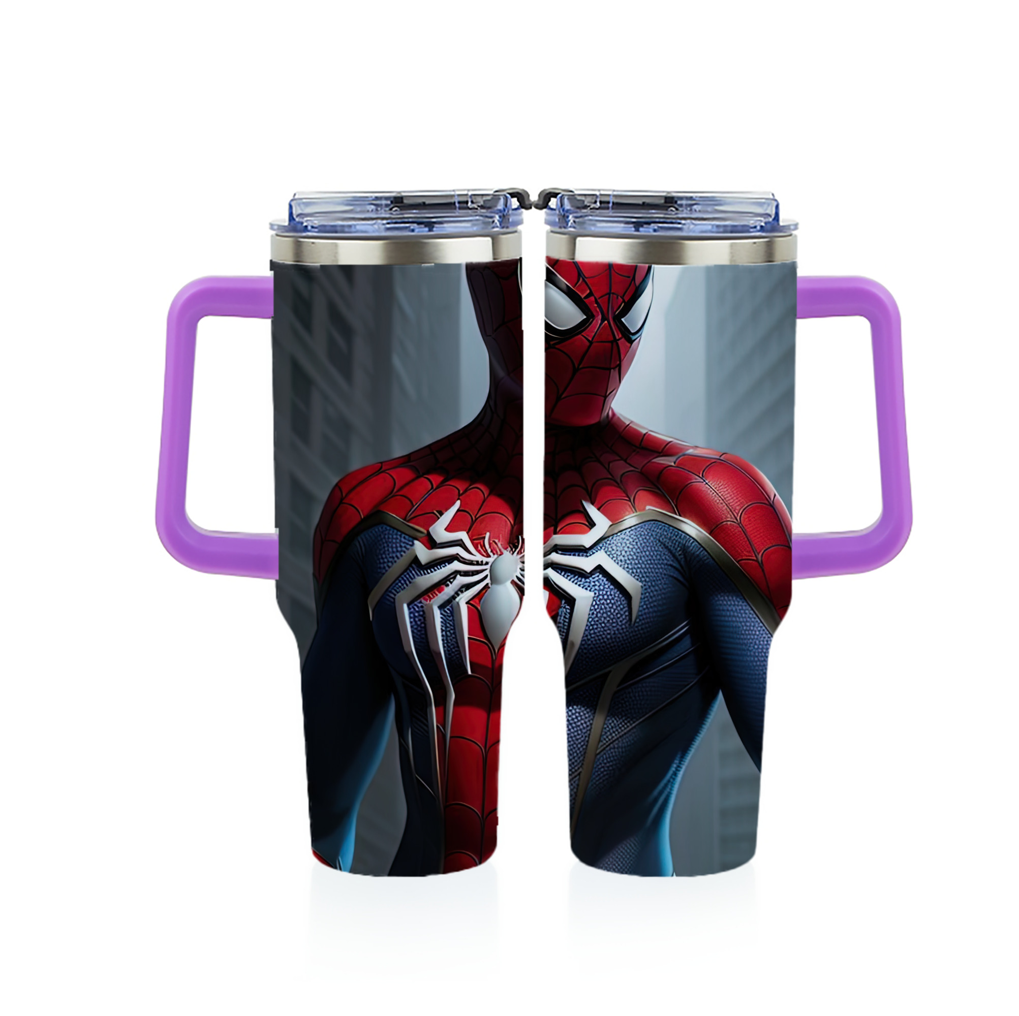 （画像用） Spider Man スパイダーマン 1200ｍLフルプリント車用タンブラー