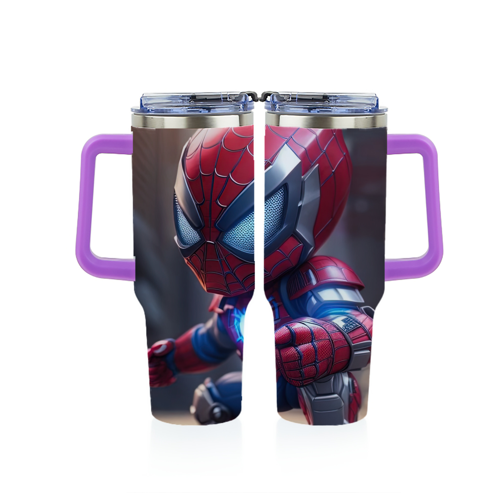 （画像用） Spider Man スパイダーマン 1200ｍLフルプリント車用タンブラー