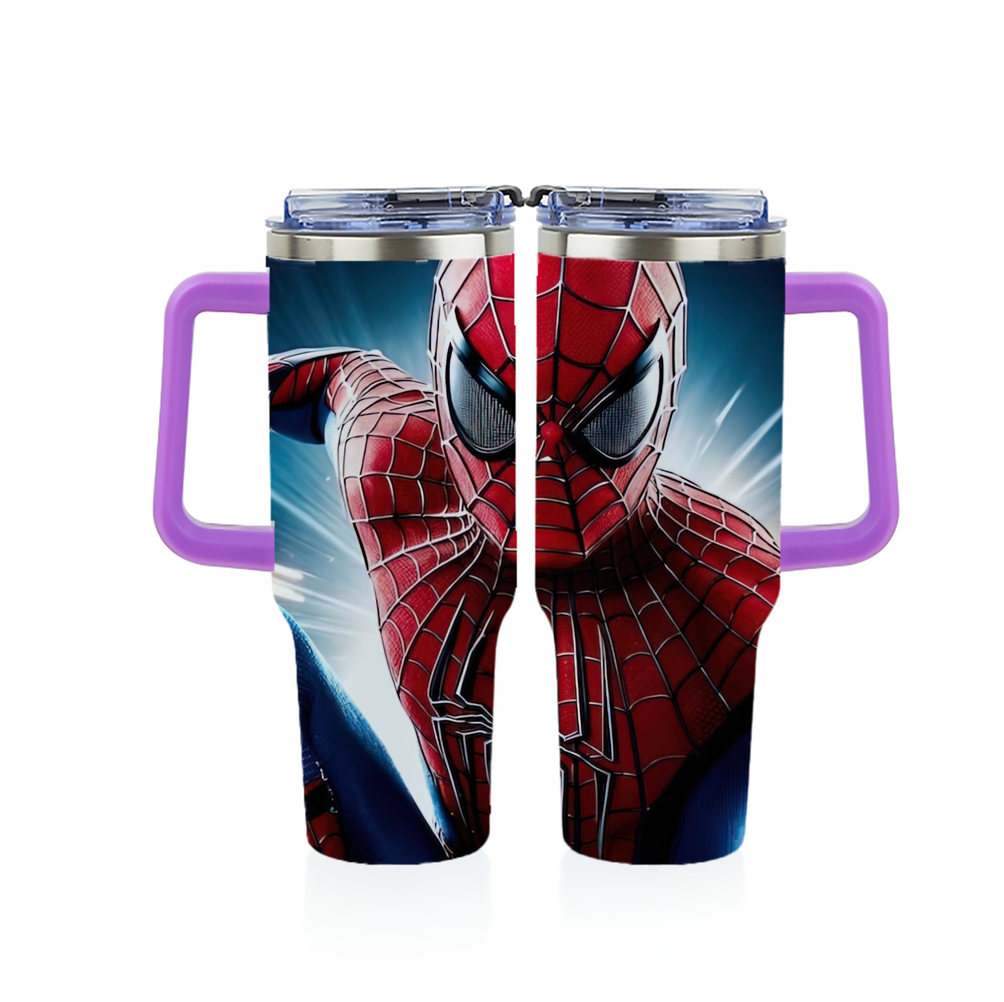 （画像用） Spider Man スパイダーマン 1200ｍLフルプリント車用タンブラー