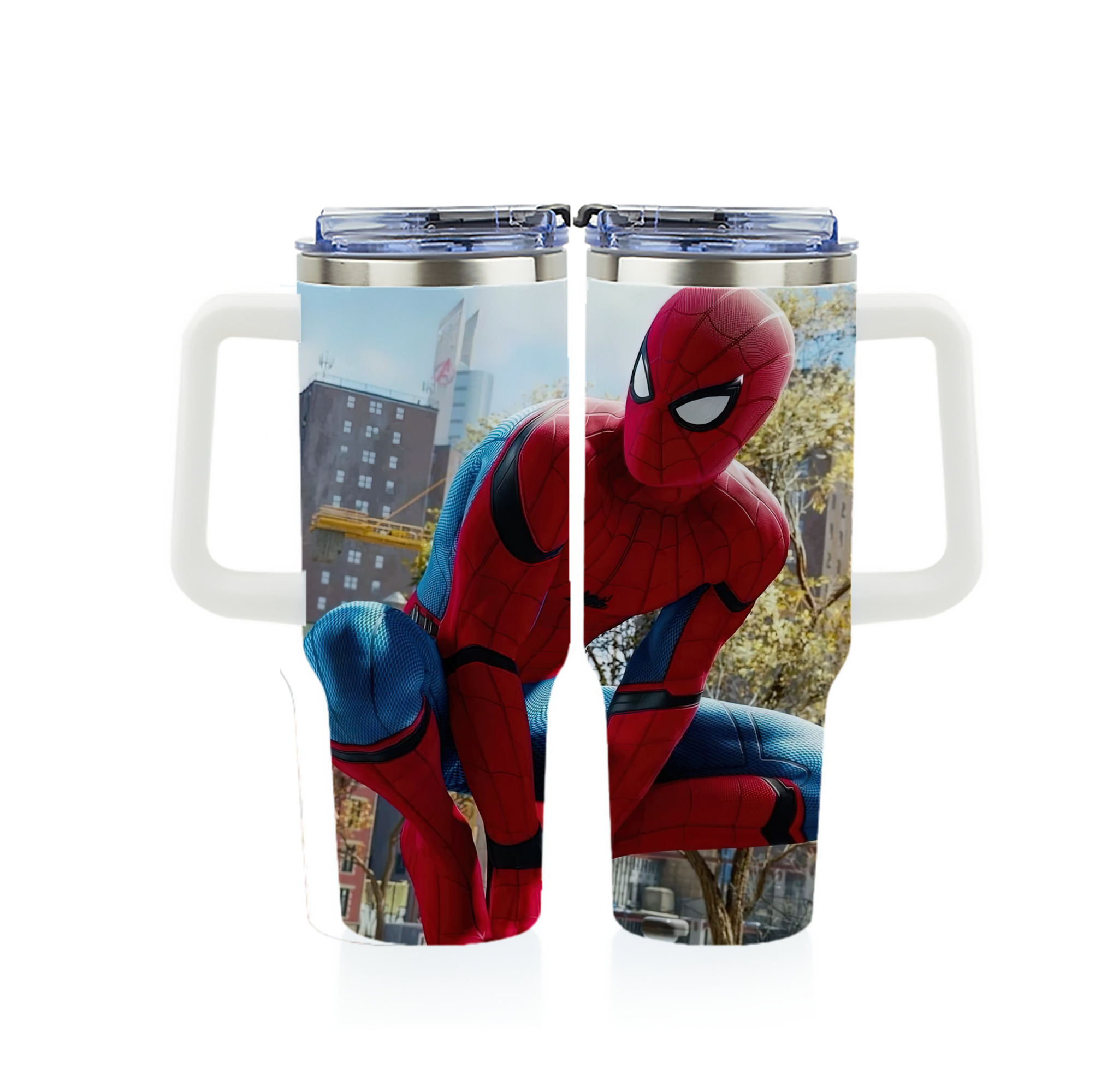 （画像用） Spider Man スパイダーマン 1200ｍLフルプリント車用タンブラー