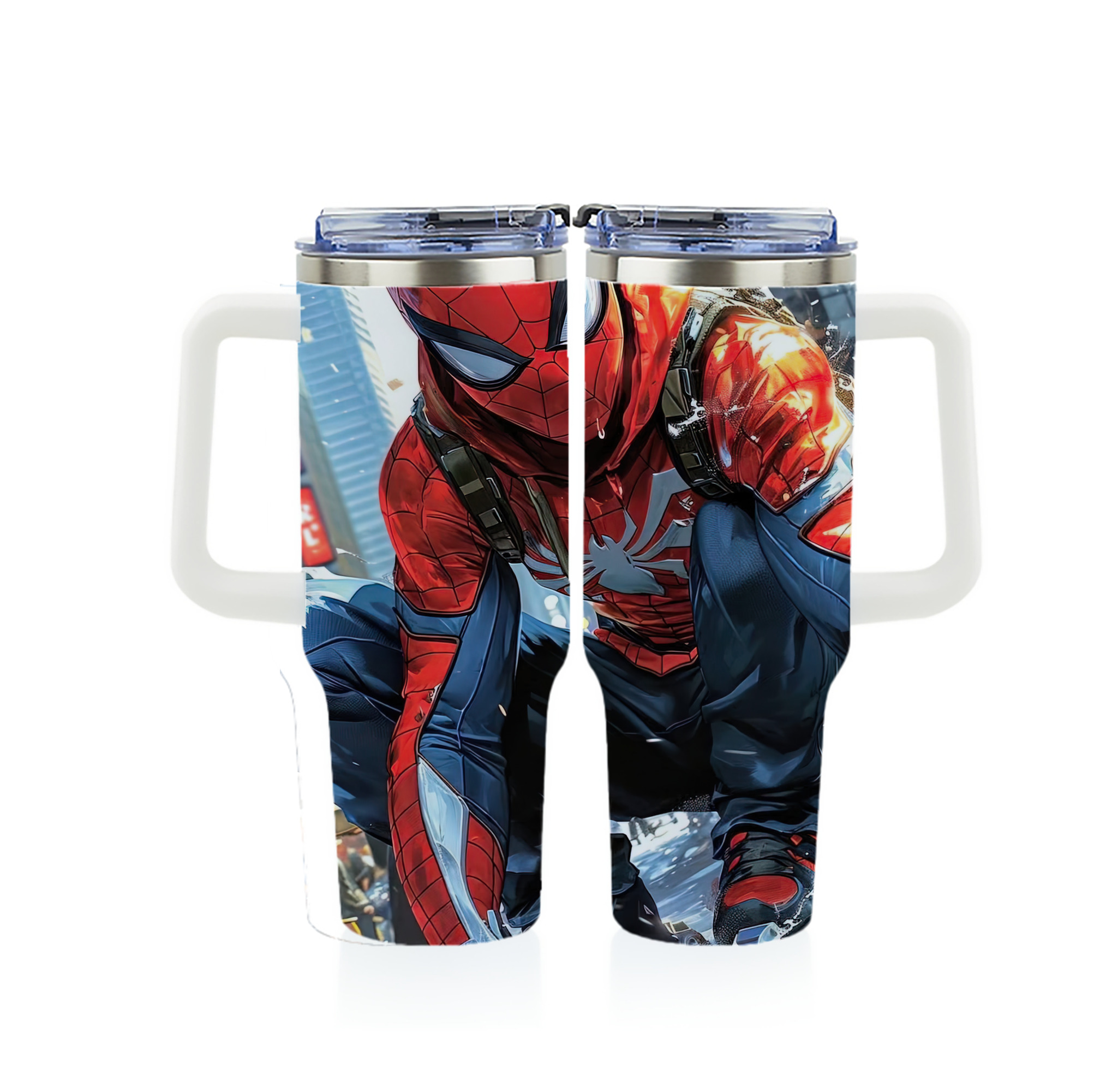 （画像用） Spider Man スパイダーマン 1200ｍLフルプリント車用タンブラー