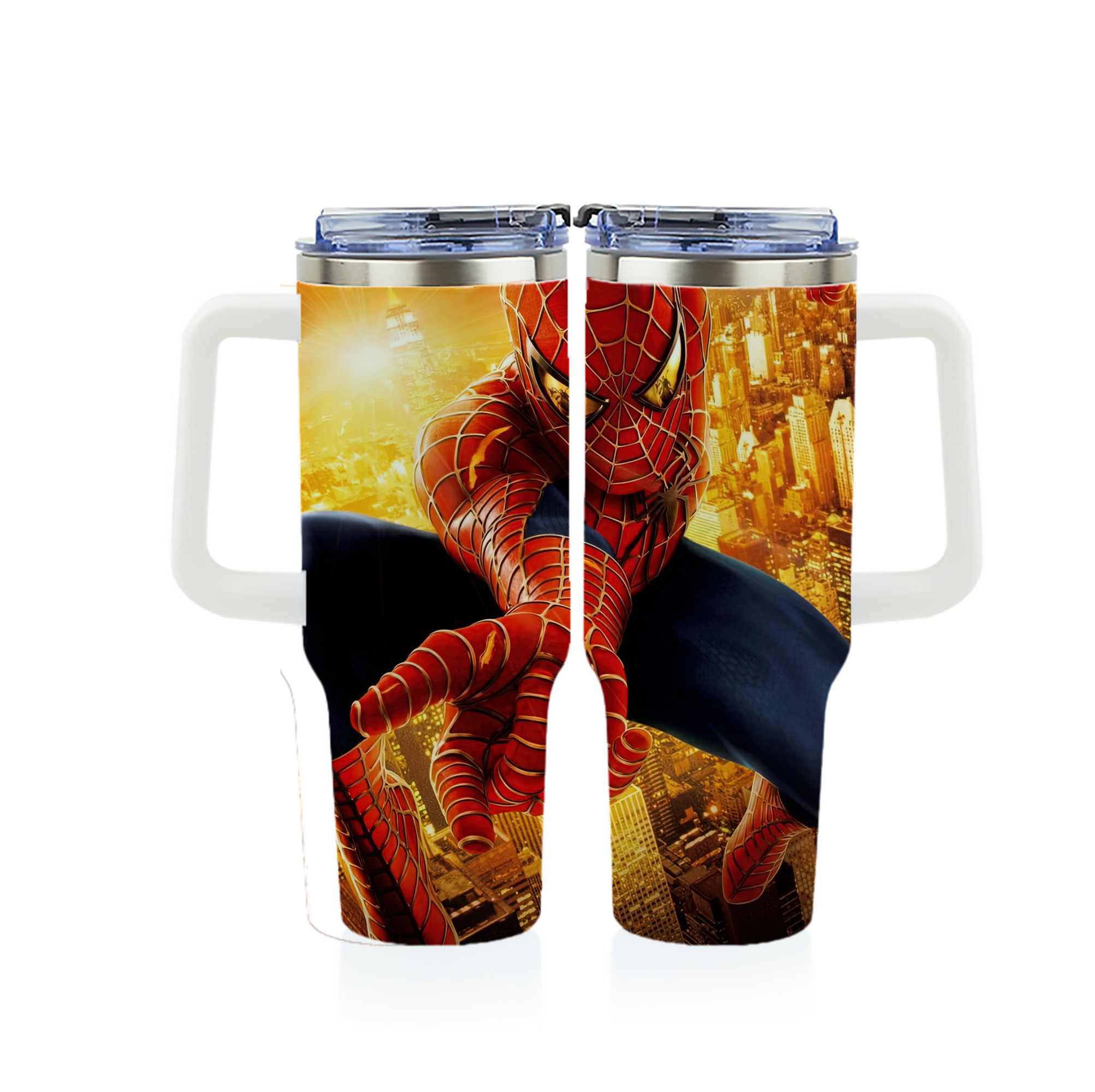（画像用） Spider Man スパイダーマン 1200ｍLフルプリント車用タンブラー