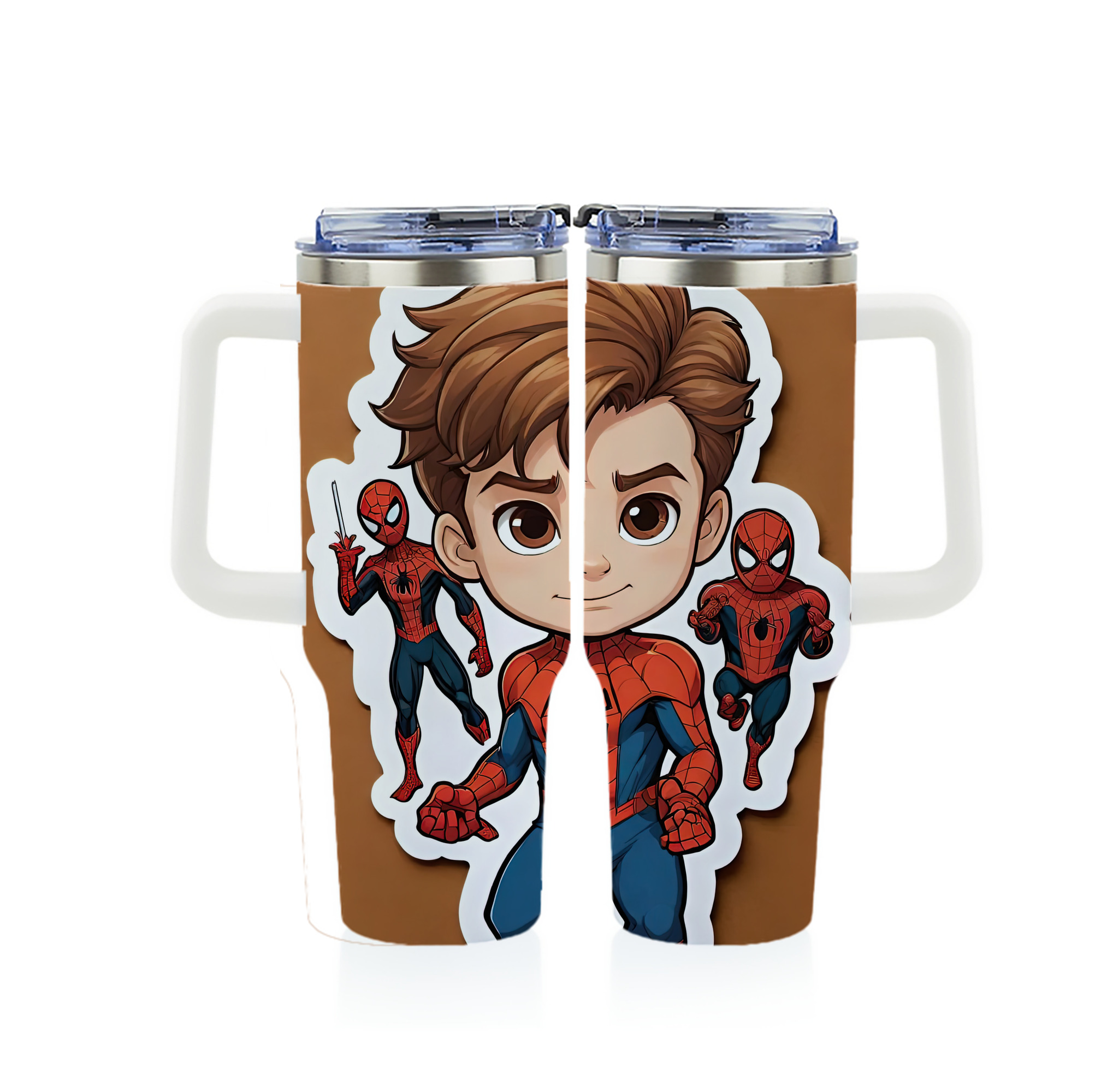 （画像用） Spider Man スパイダーマン 1200ｍLフルプリント車用タンブラー