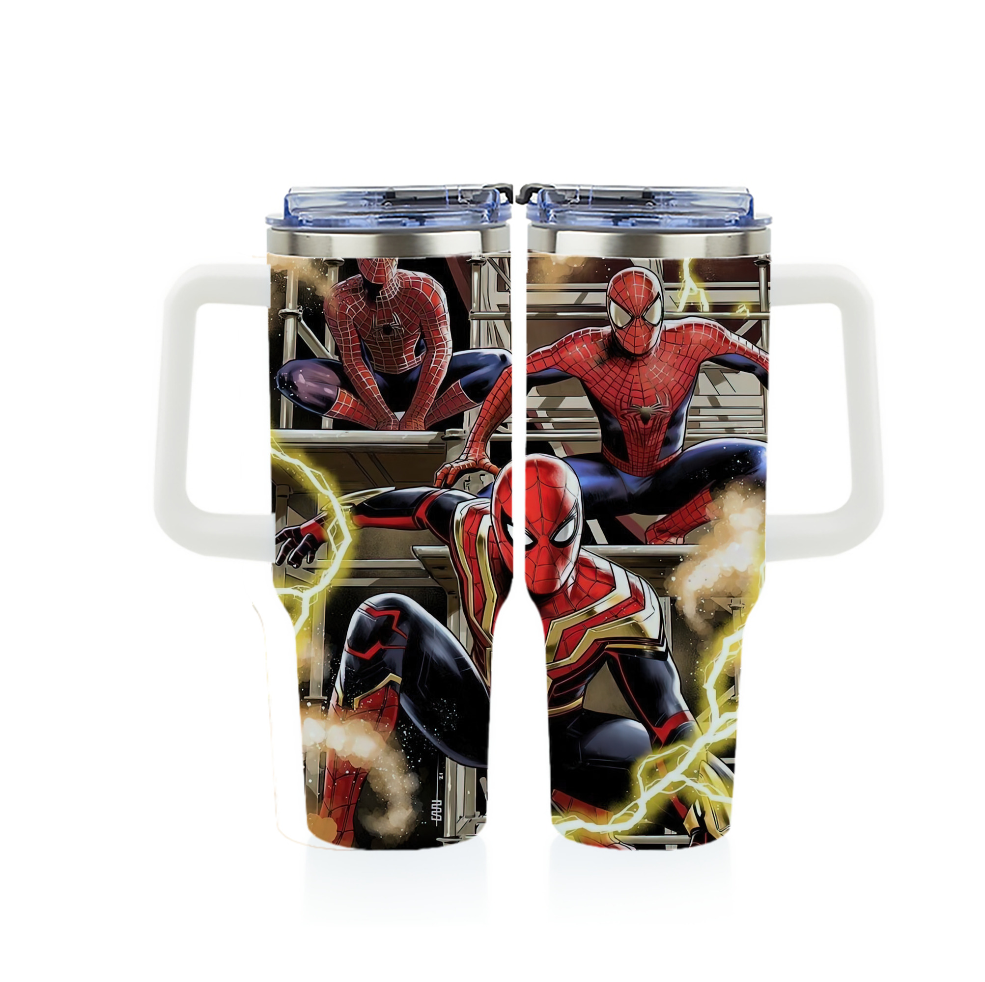 （画像用） Spider Man スパイダーマン 1200ｍLフルプリント車用タンブラー