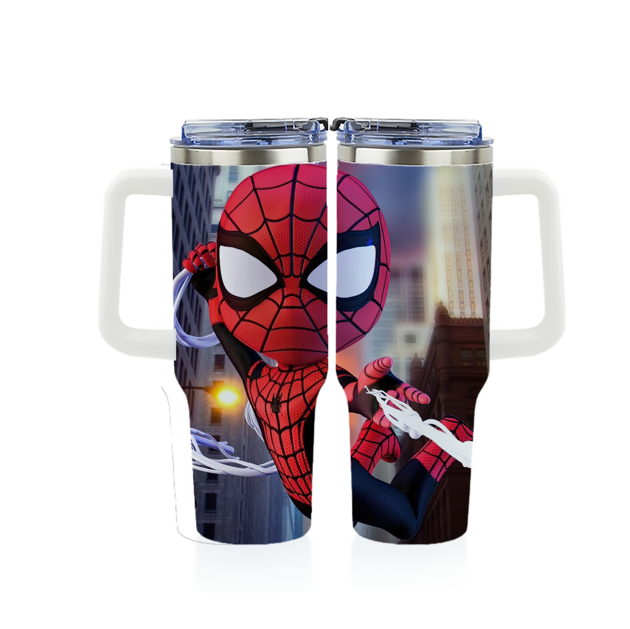 （画像用） Spider Man スパイダーマン 1200ｍLフルプリント車用タンブラー