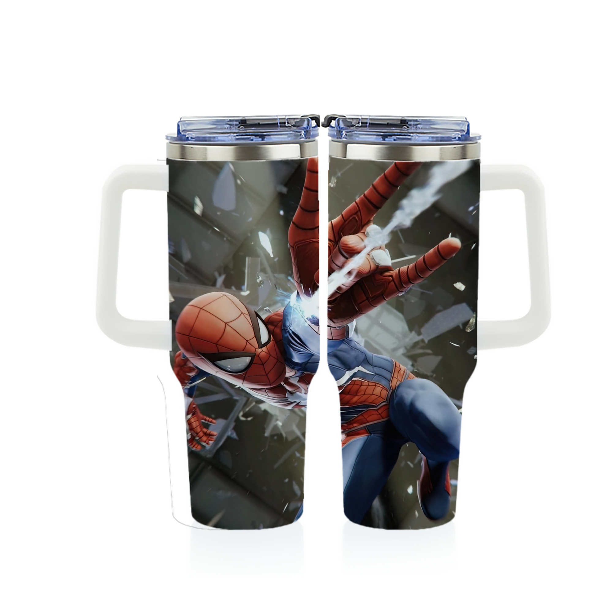 （画像用） Spider Man スパイダーマン 1200ｍLフルプリント車用タンブラー