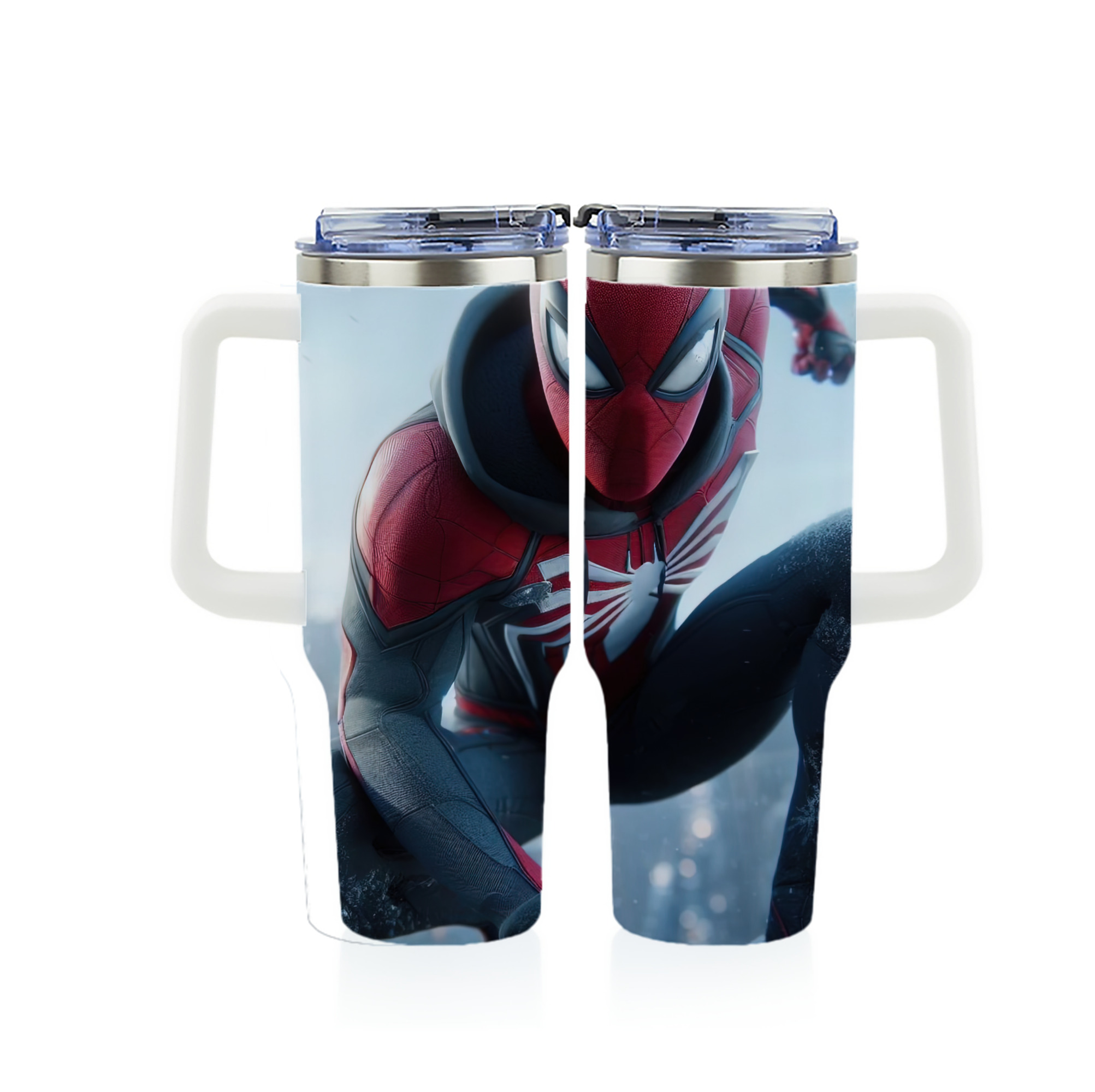 （画像用） Spider Man スパイダーマン 1200ｍLフルプリント車用タンブラー