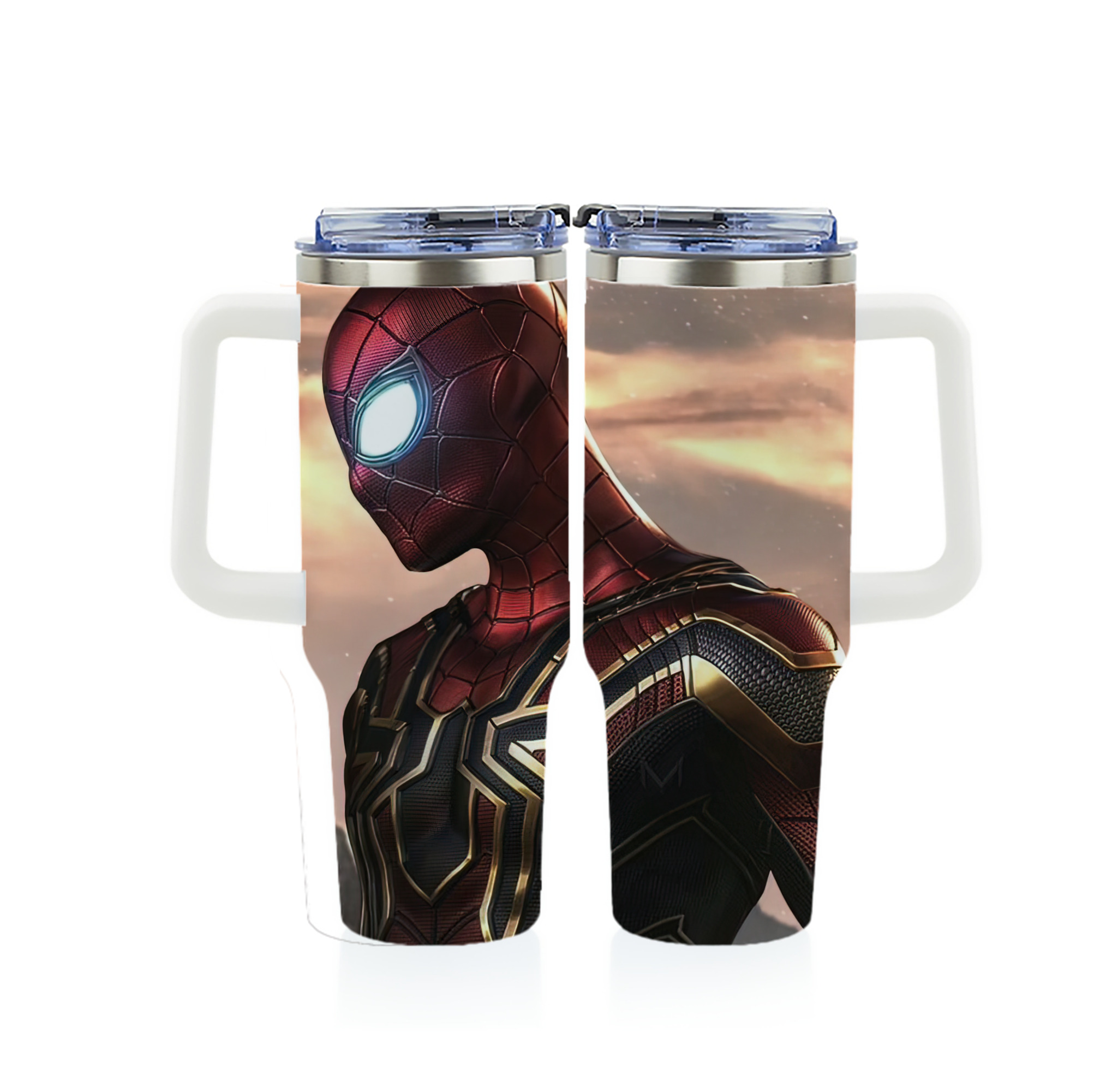 （画像用） Spider Man スパイダーマン 1200ｍLフルプリント車用タンブラー