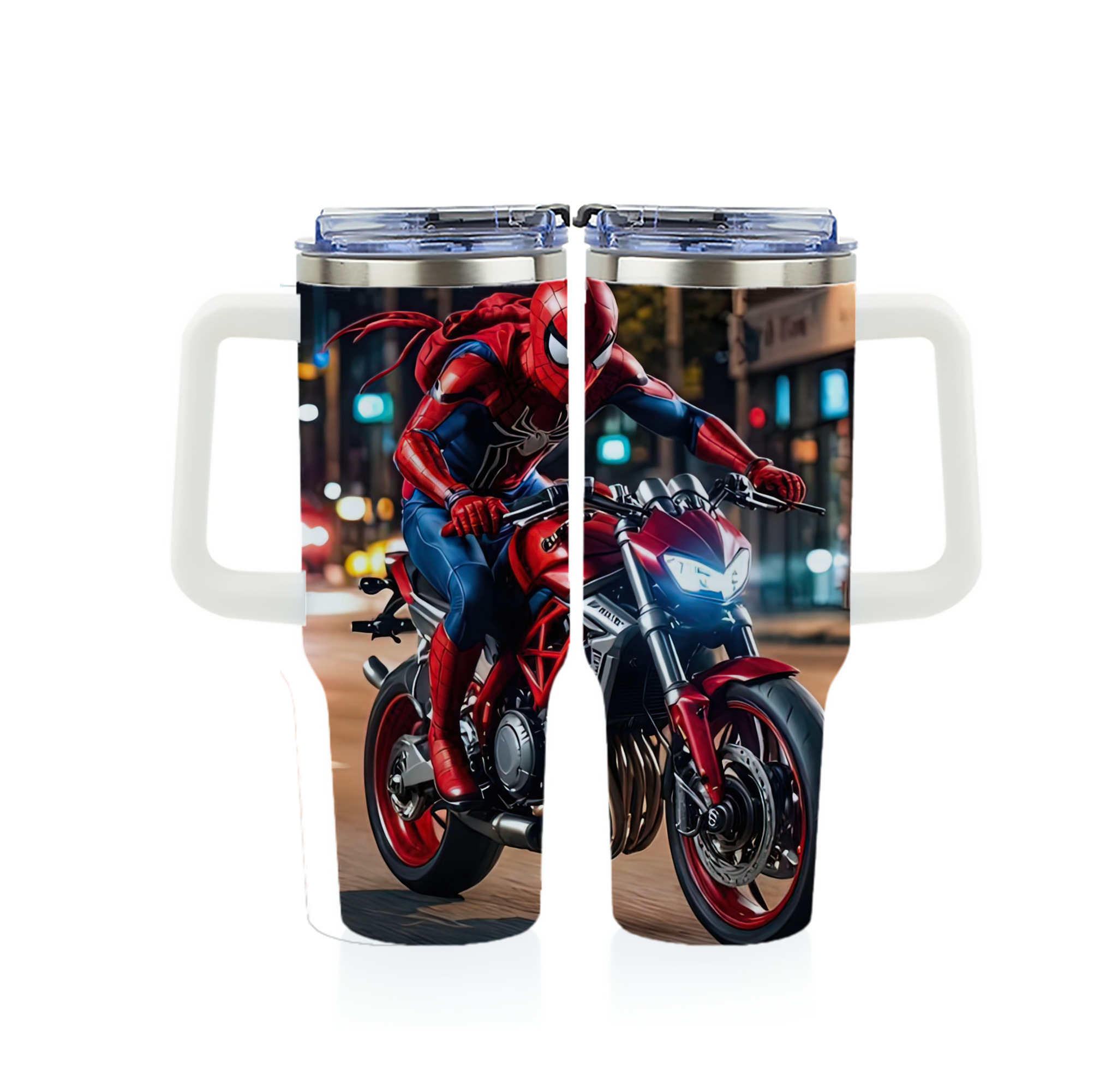 （画像用） Spider Man スパイダーマン 1200ｍLフルプリント車用タンブラー