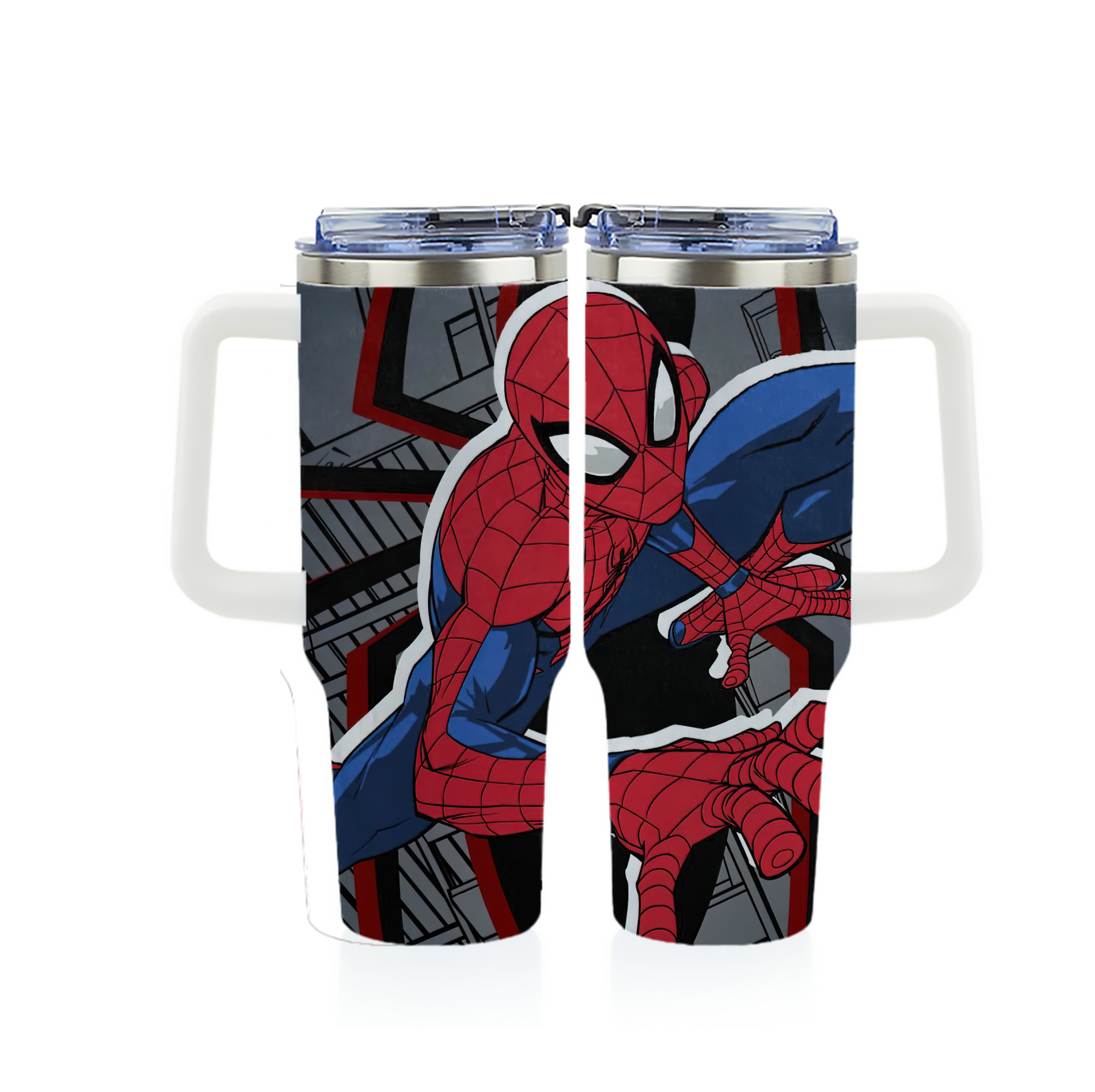 （画像用） Spider Man スパイダーマン 1200ｍLフルプリント車用タンブラー