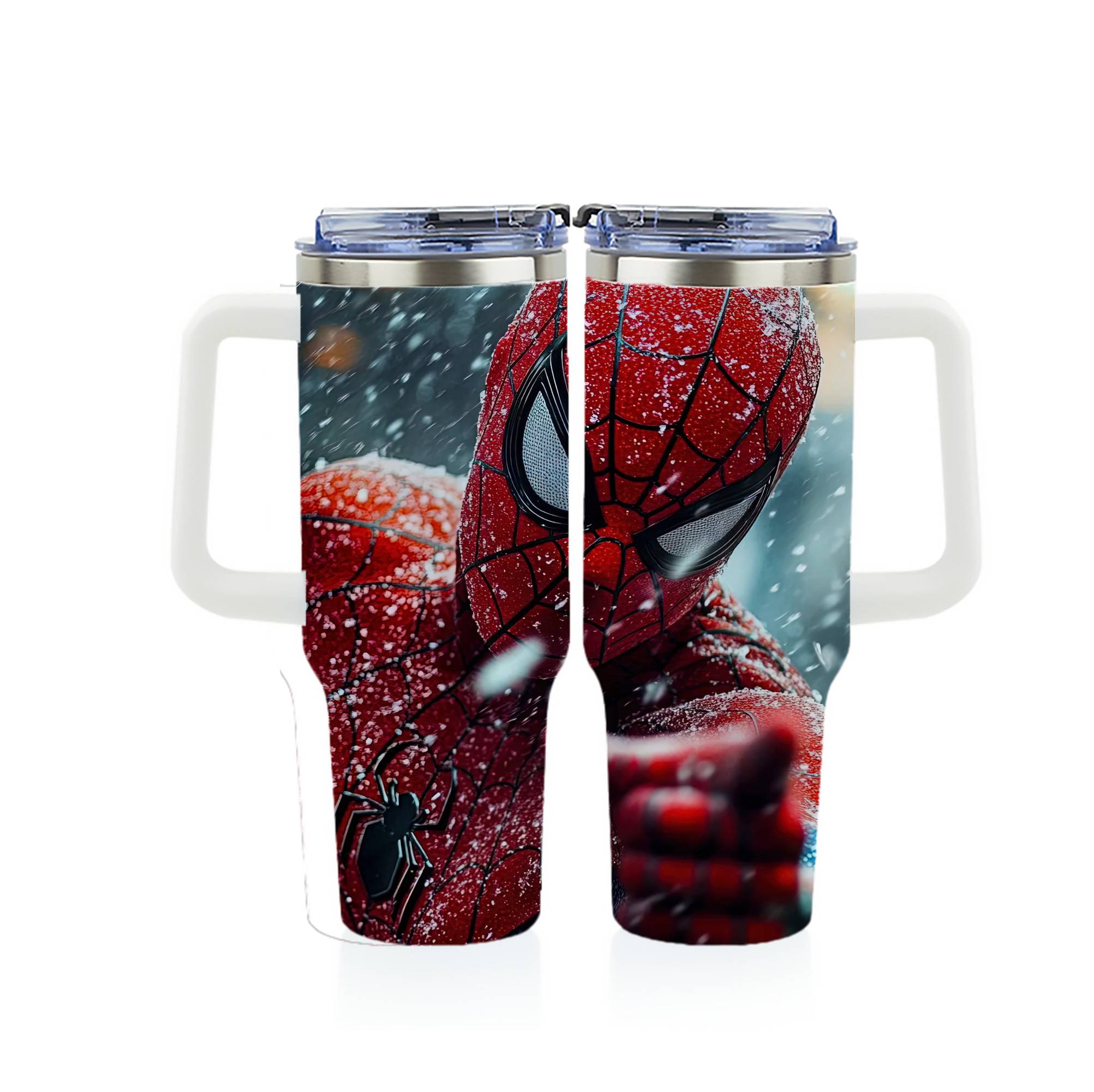 （画像用） Spider Man スパイダーマン 1200ｍLフルプリント車用タンブラー
