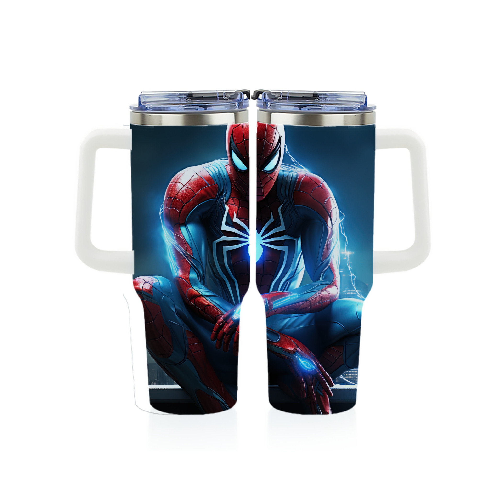 （画像用） Spider Man スパイダーマン 1200ｍLフルプリント車用タンブラー