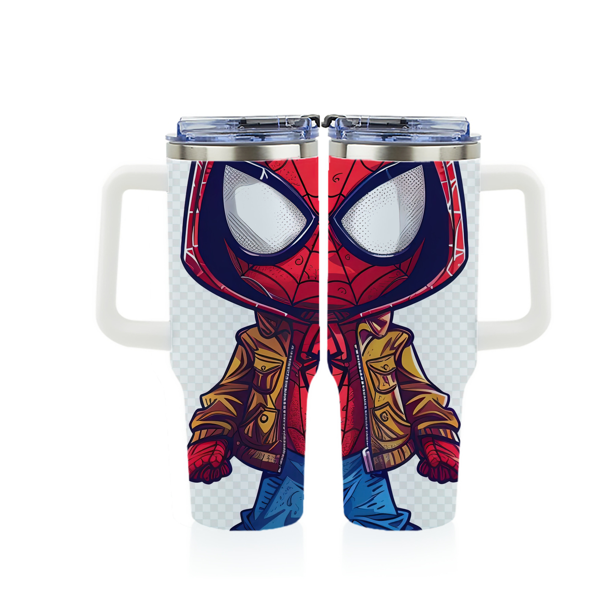 （画像用） Spider Man スパイダーマン 1200ｍLフルプリント車用タンブラー