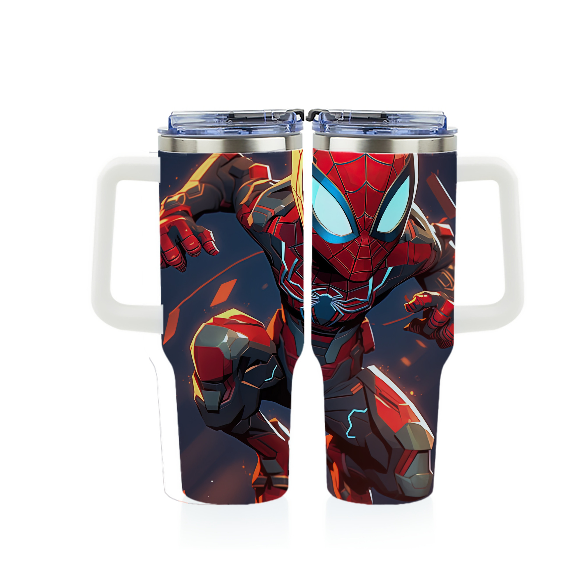 （画像用） Spider Man スパイダーマン 1200ｍLフルプリント車用タンブラー