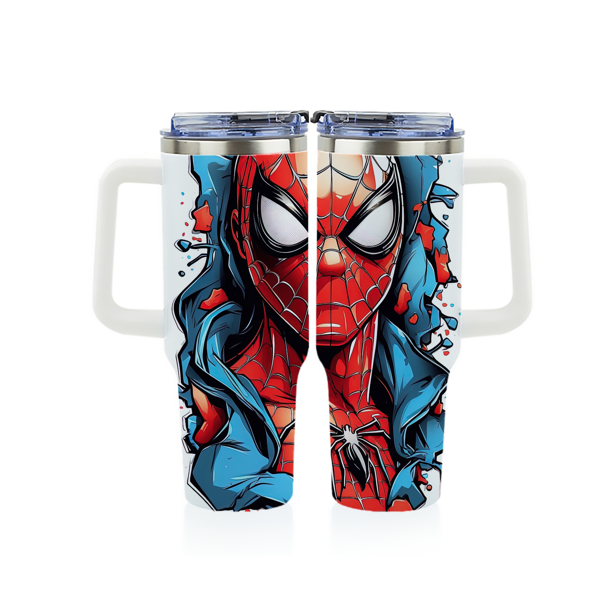 （画像用） Spider Man スパイダーマン 1200ｍLフルプリント車用タンブラー