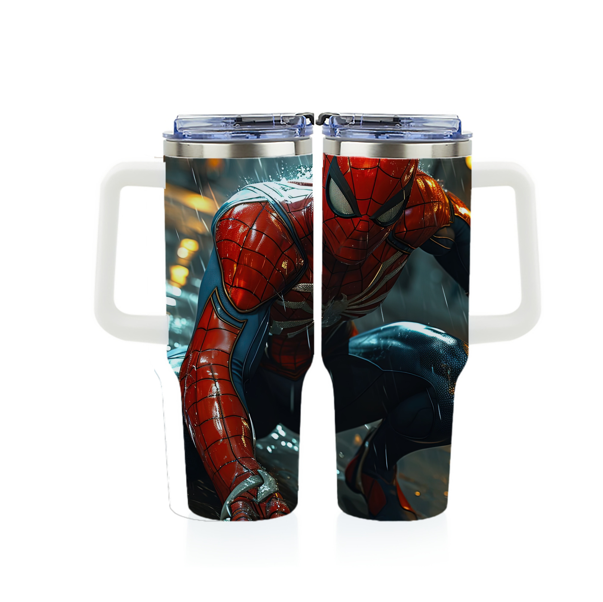 （画像用） Spider Man スパイダーマン 1200ｍLフルプリント車用タンブラー