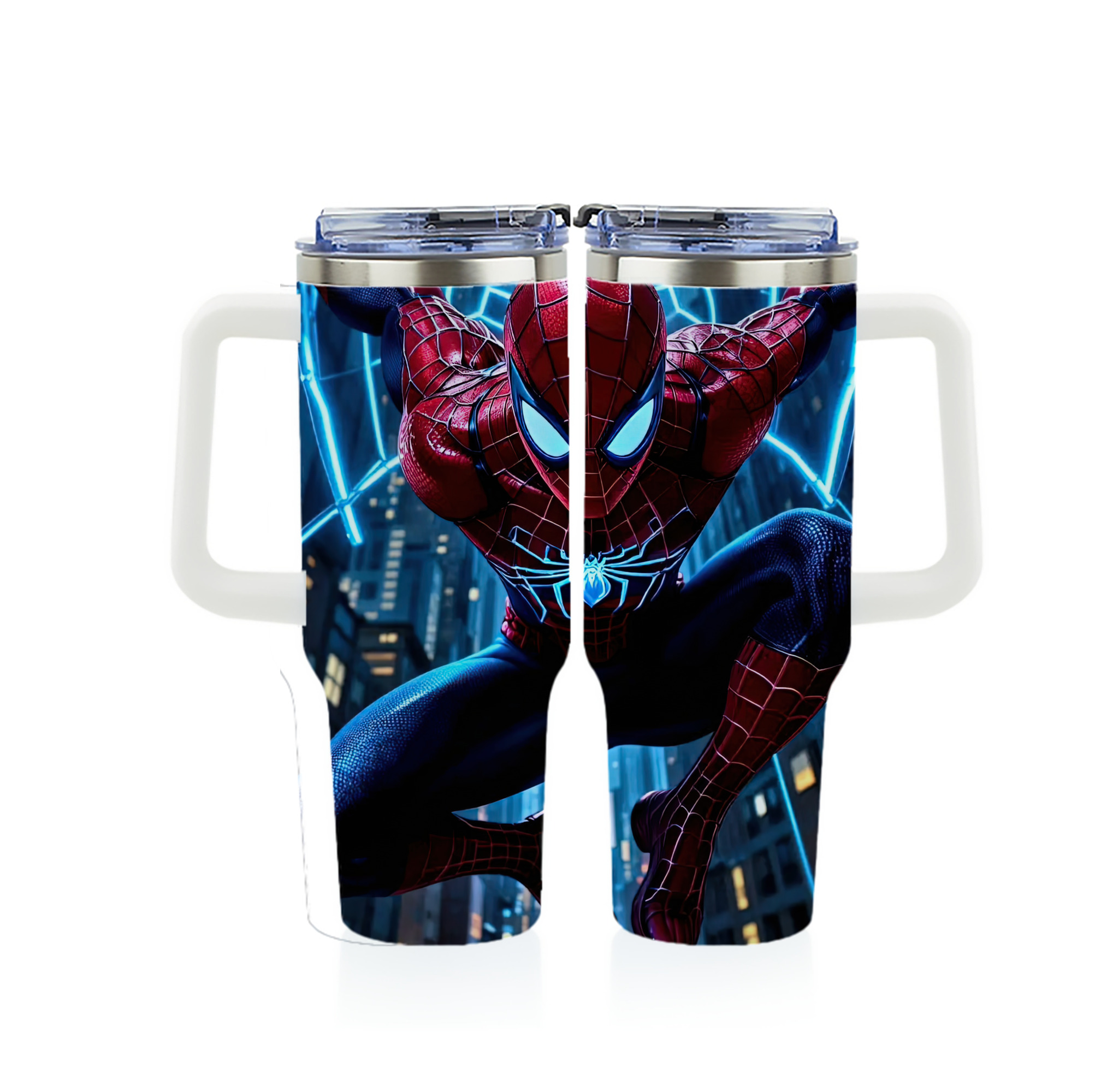 （画像用） Spider Man スパイダーマン 1200ｍLフルプリント車用タンブラー