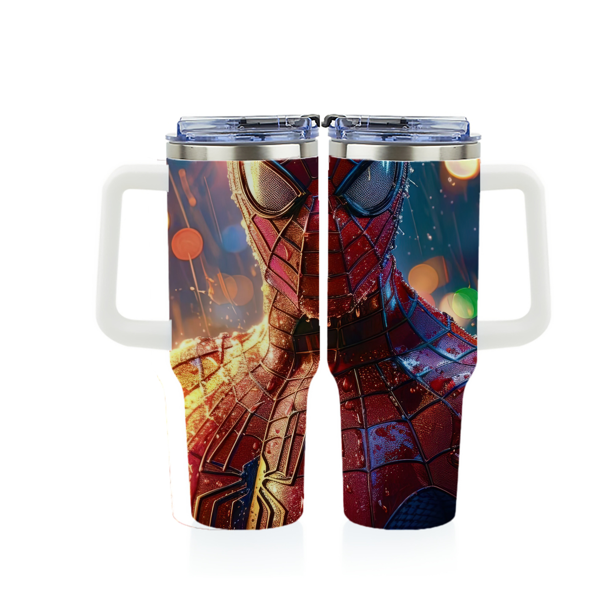 （画像用） Spider Man スパイダーマン 1200ｍLフルプリント車用タンブラー