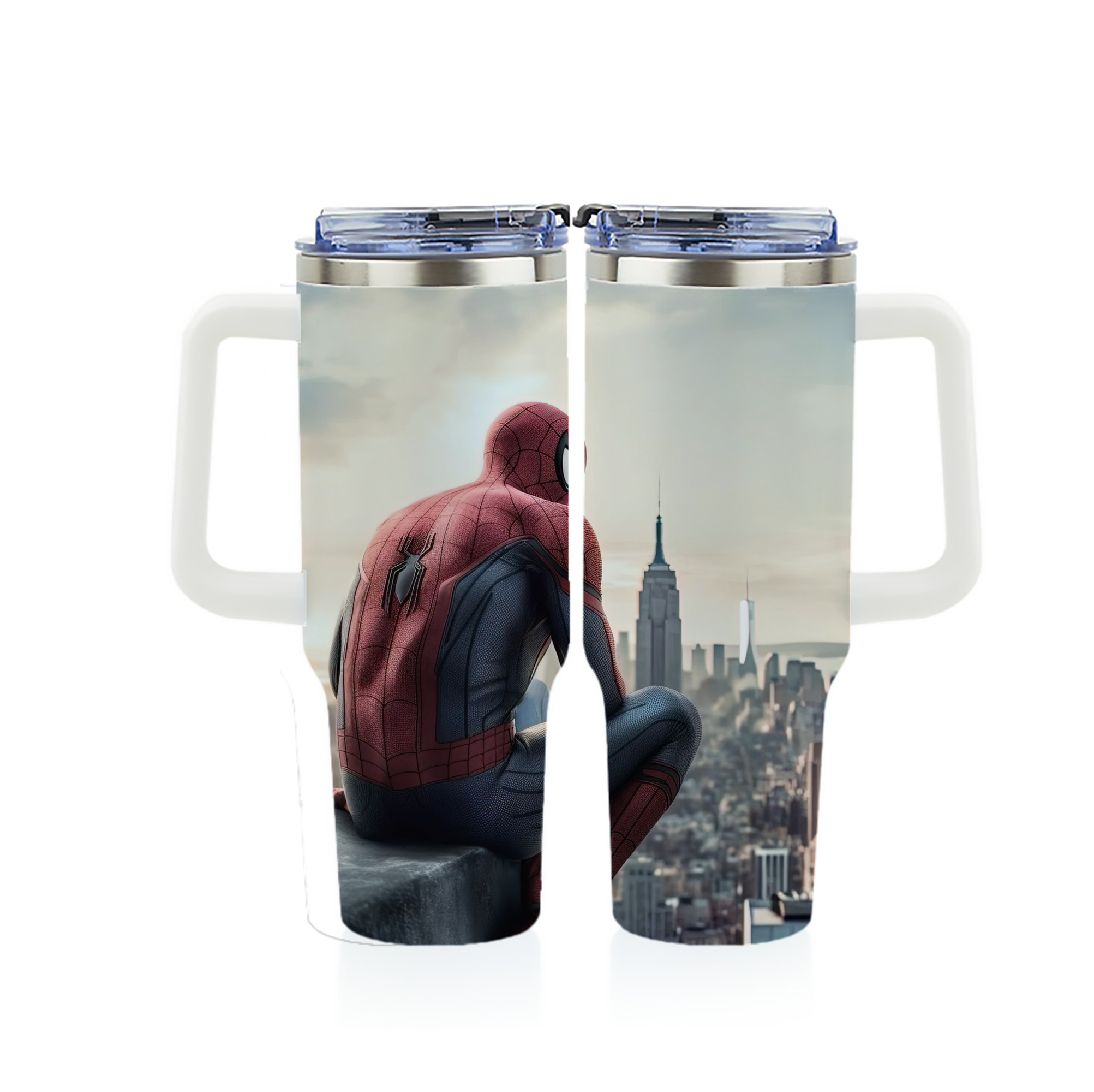 （画像用） Spider Man スパイダーマン 1200ｍLフルプリント車用タンブラー