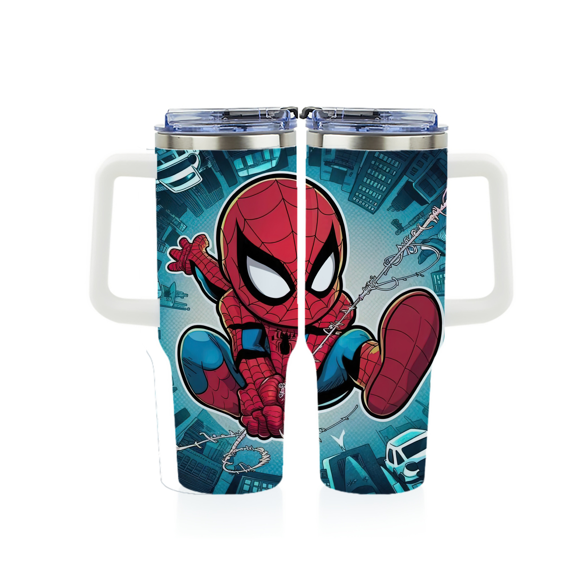 （画像用） Spider Man スパイダーマン 1200ｍLフルプリント車用タンブラー