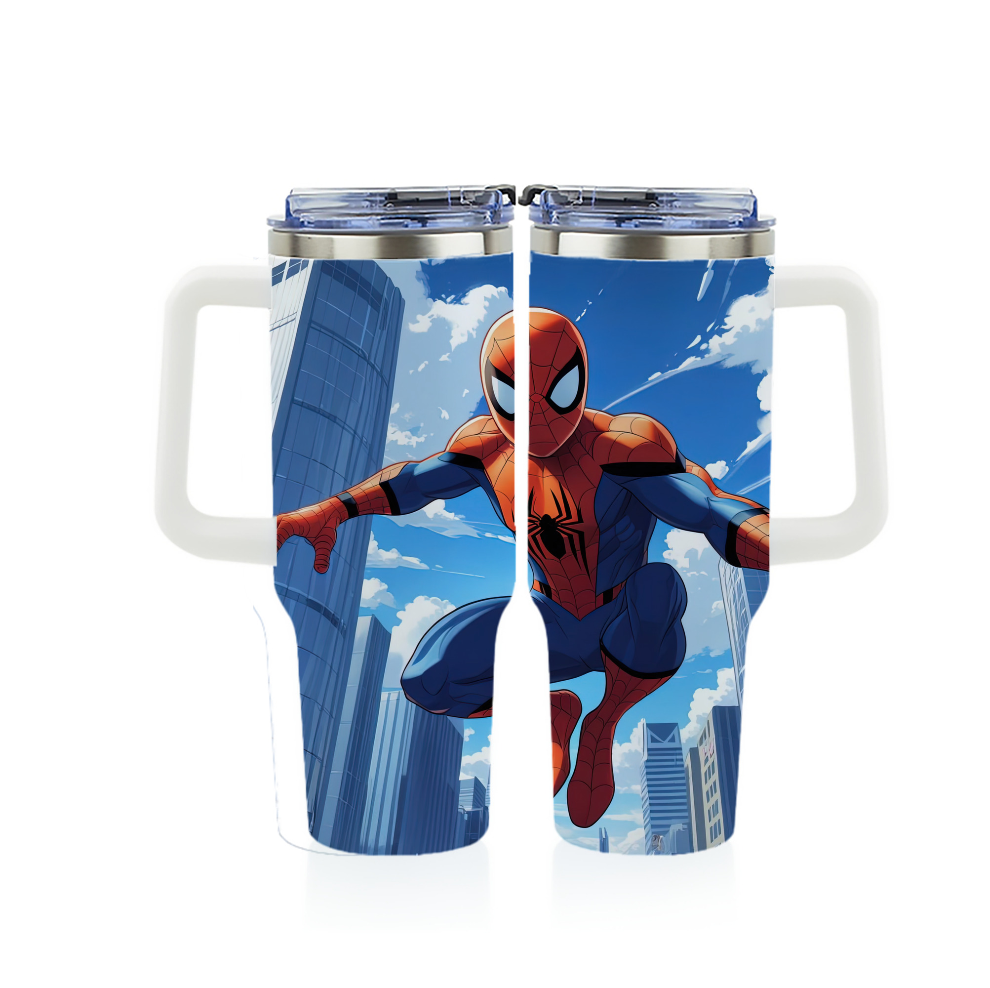 （画像用） Spider Man スパイダーマン 1200ｍLフルプリント車用タンブラー