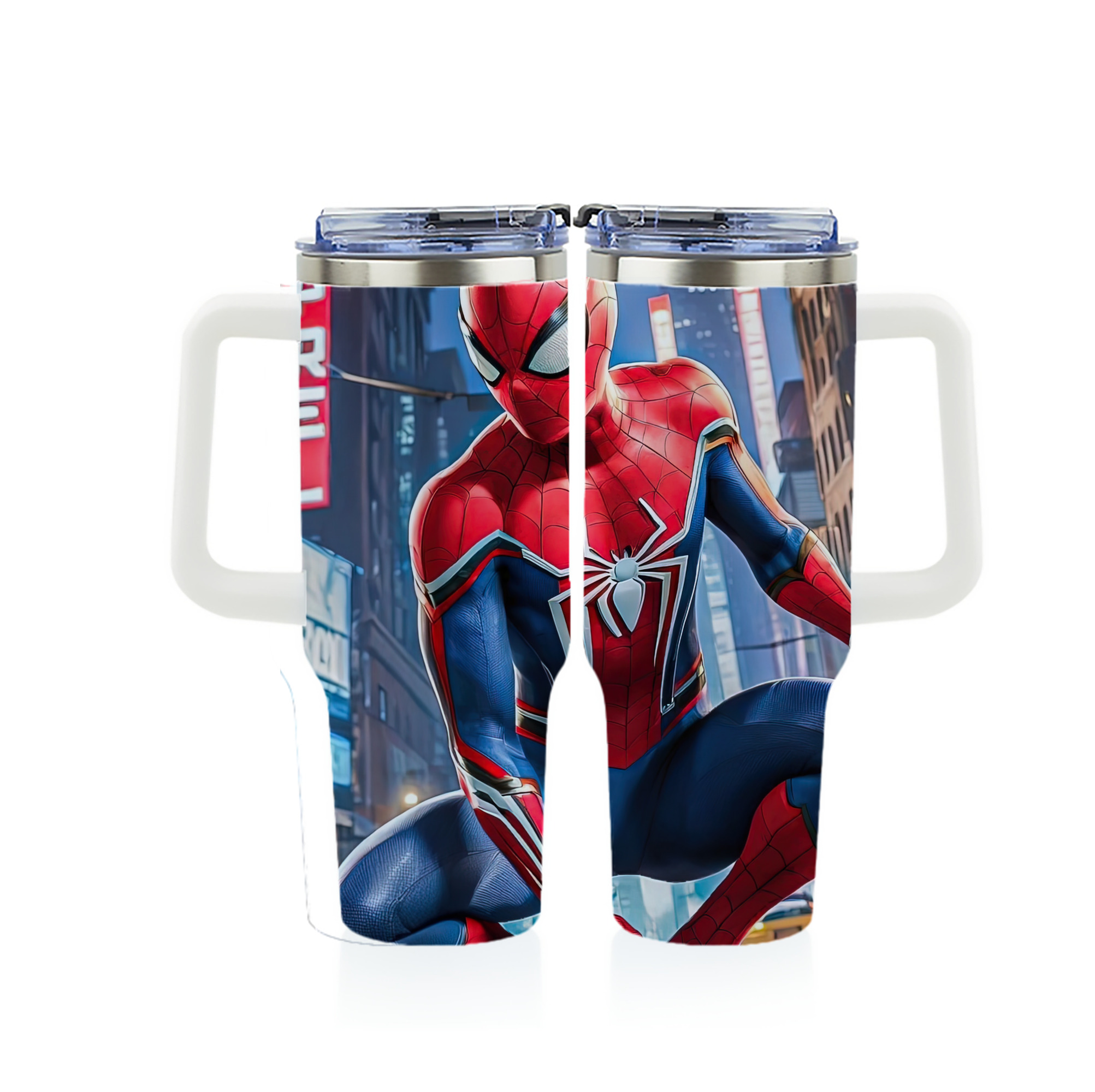（画像用） Spider Man スパイダーマン 1200ｍLフルプリント車用タンブラー