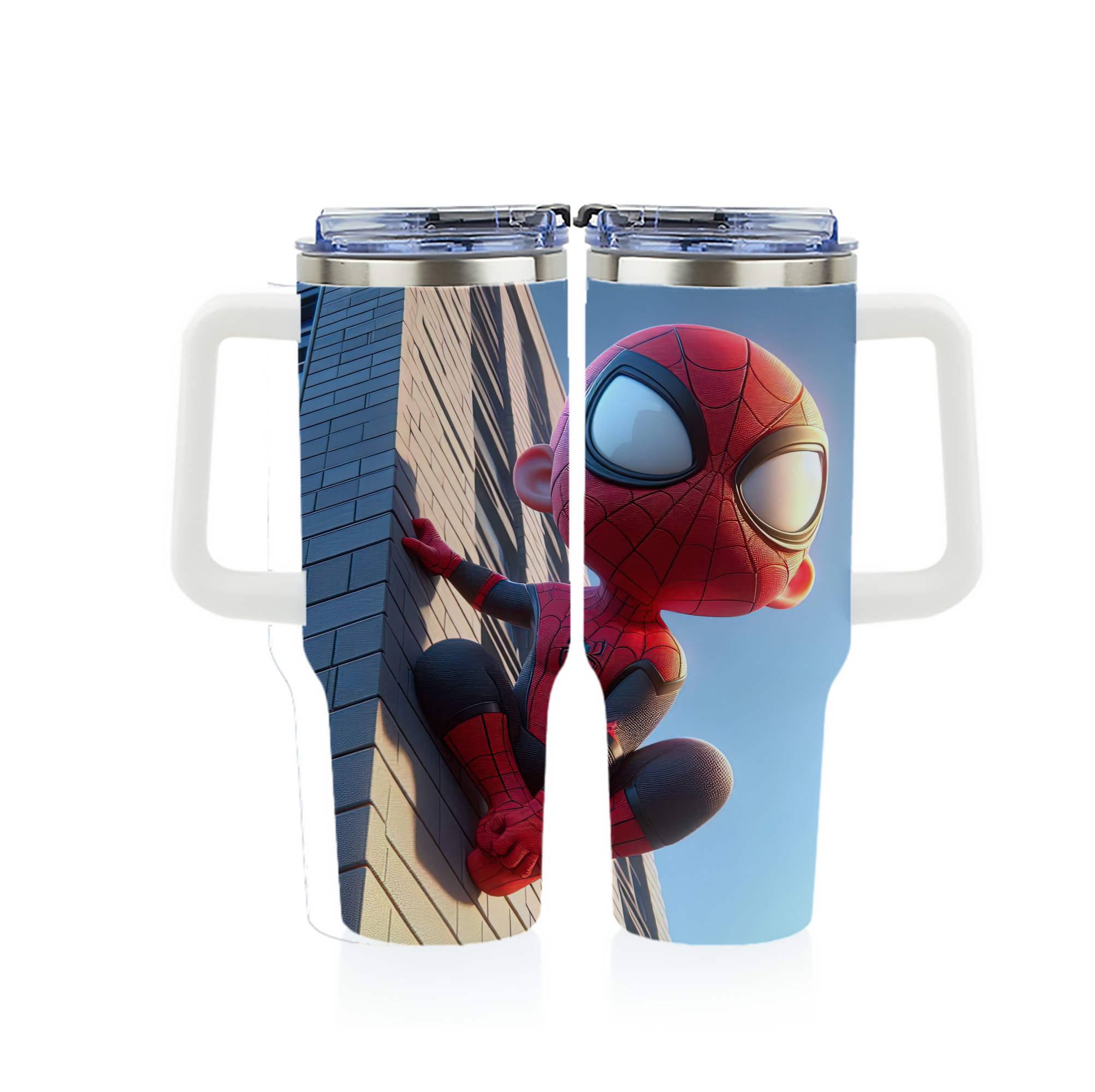 （画像用） Spider Man スパイダーマン 1200ｍLフルプリント車用タンブラー