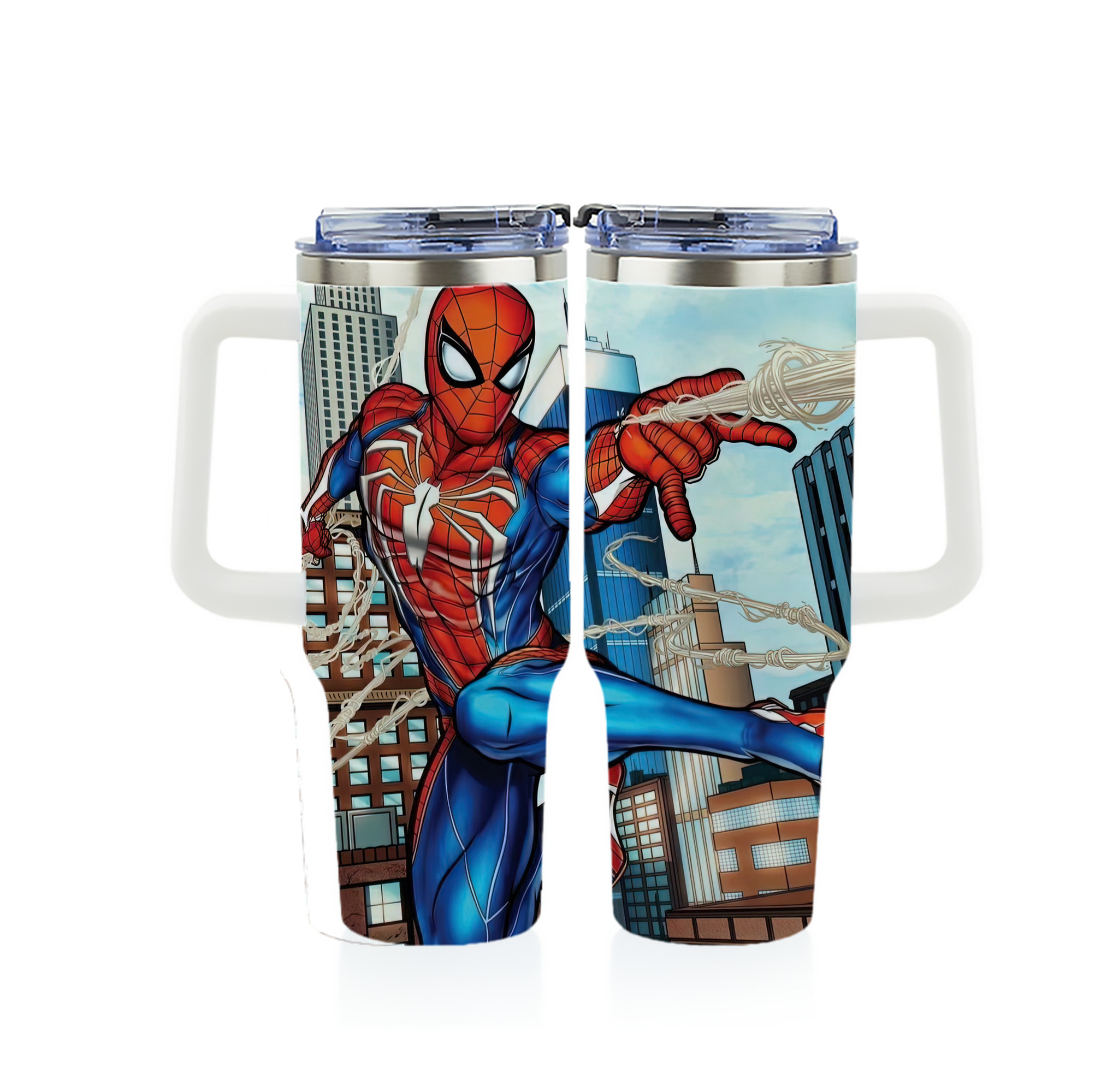 （画像用） Spider Man スパイダーマン 1200ｍLフルプリント車用タンブラー