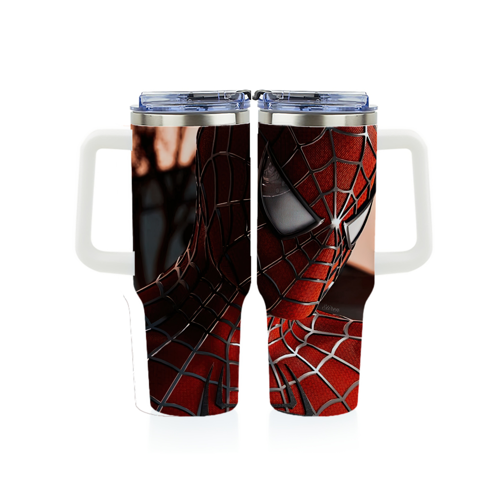 （画像用） Spider Man スパイダーマン 1200ｍLフルプリント車用タンブラー