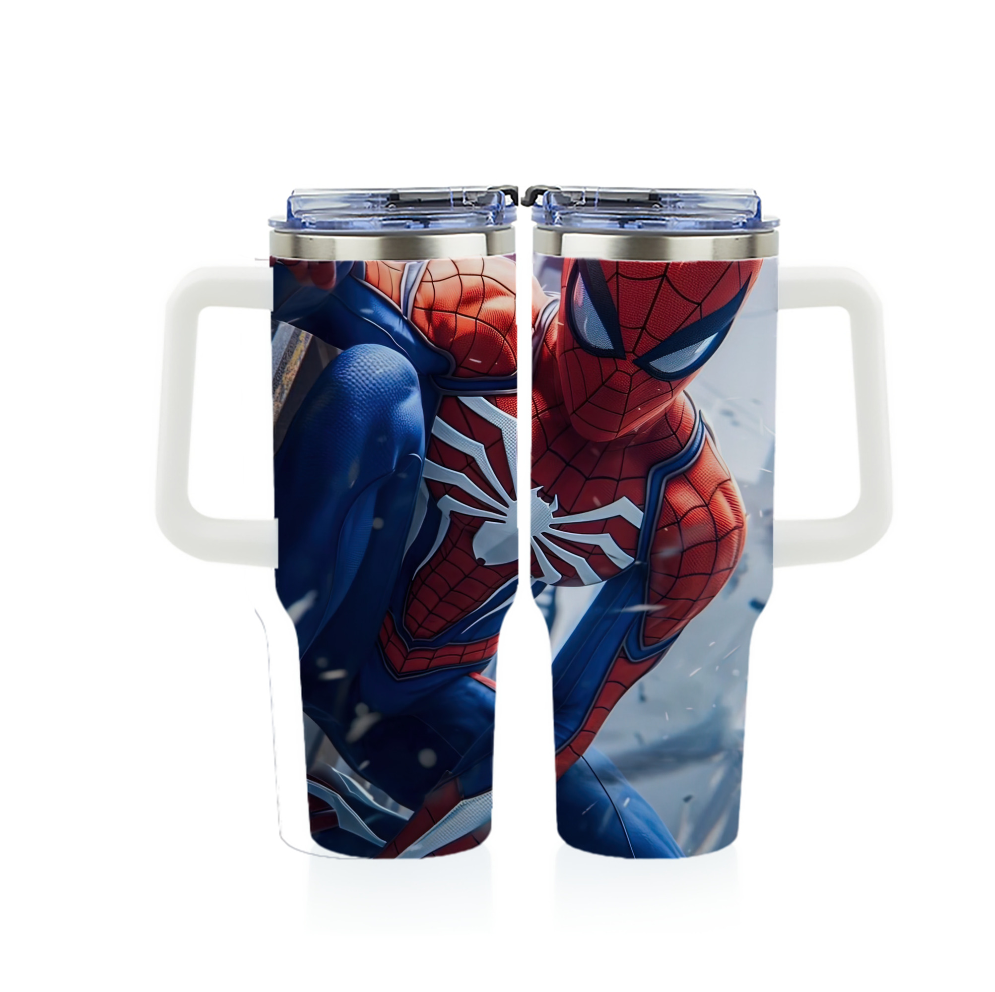 （画像用） Spider Man スパイダーマン 1200ｍLフルプリント車用タンブラー