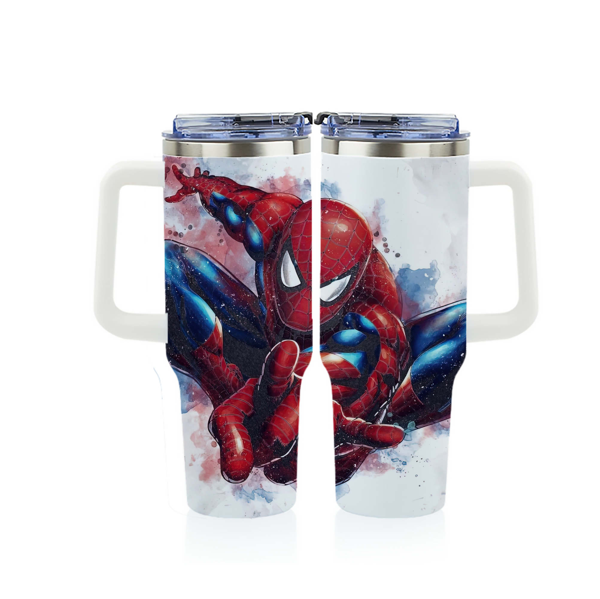 （画像用） Spider Man スパイダーマン 1200ｍLフルプリント車用タンブラー