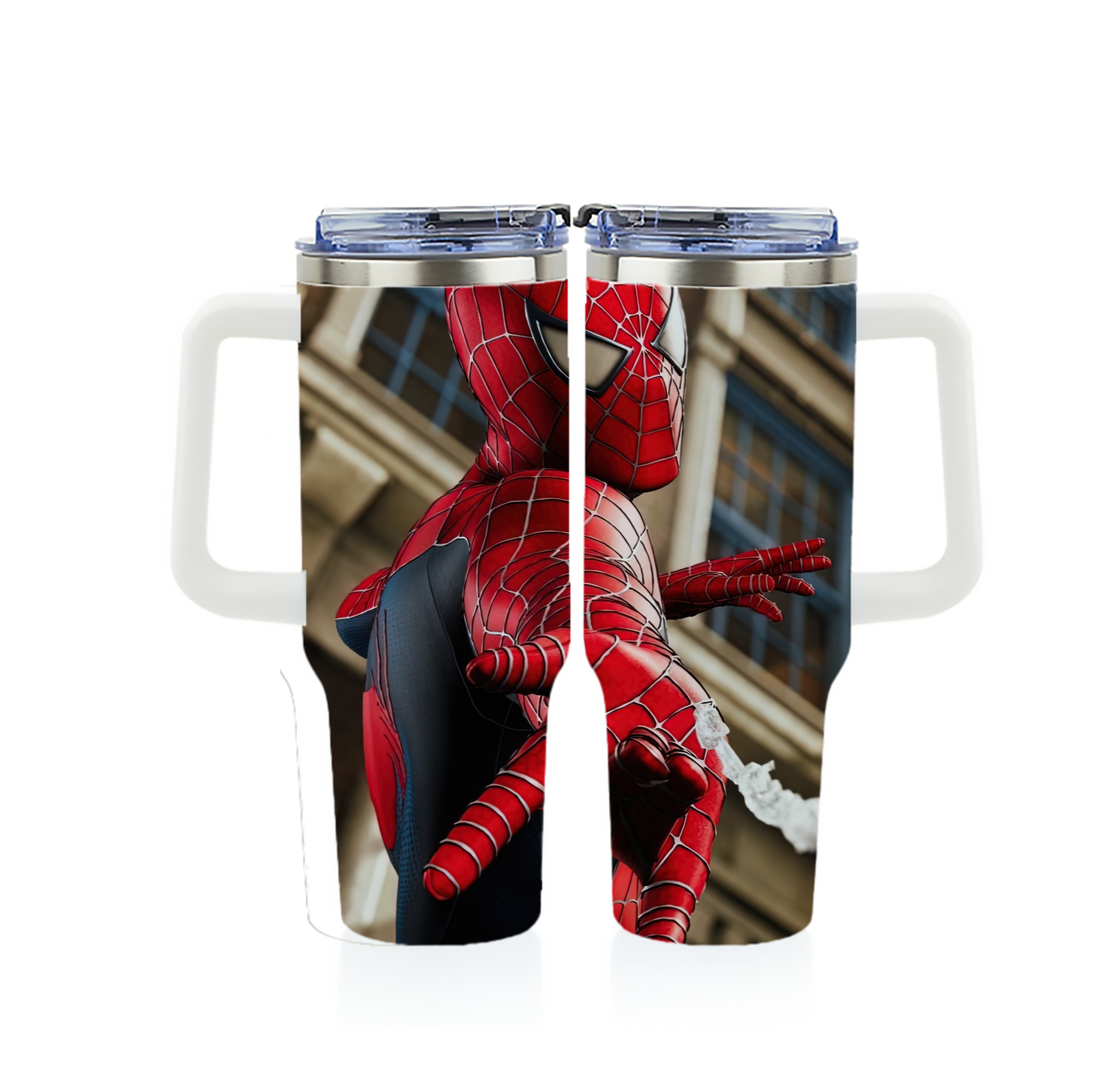 （画像用） Spider Man スパイダーマン 1200ｍLフルプリント車用タンブラー