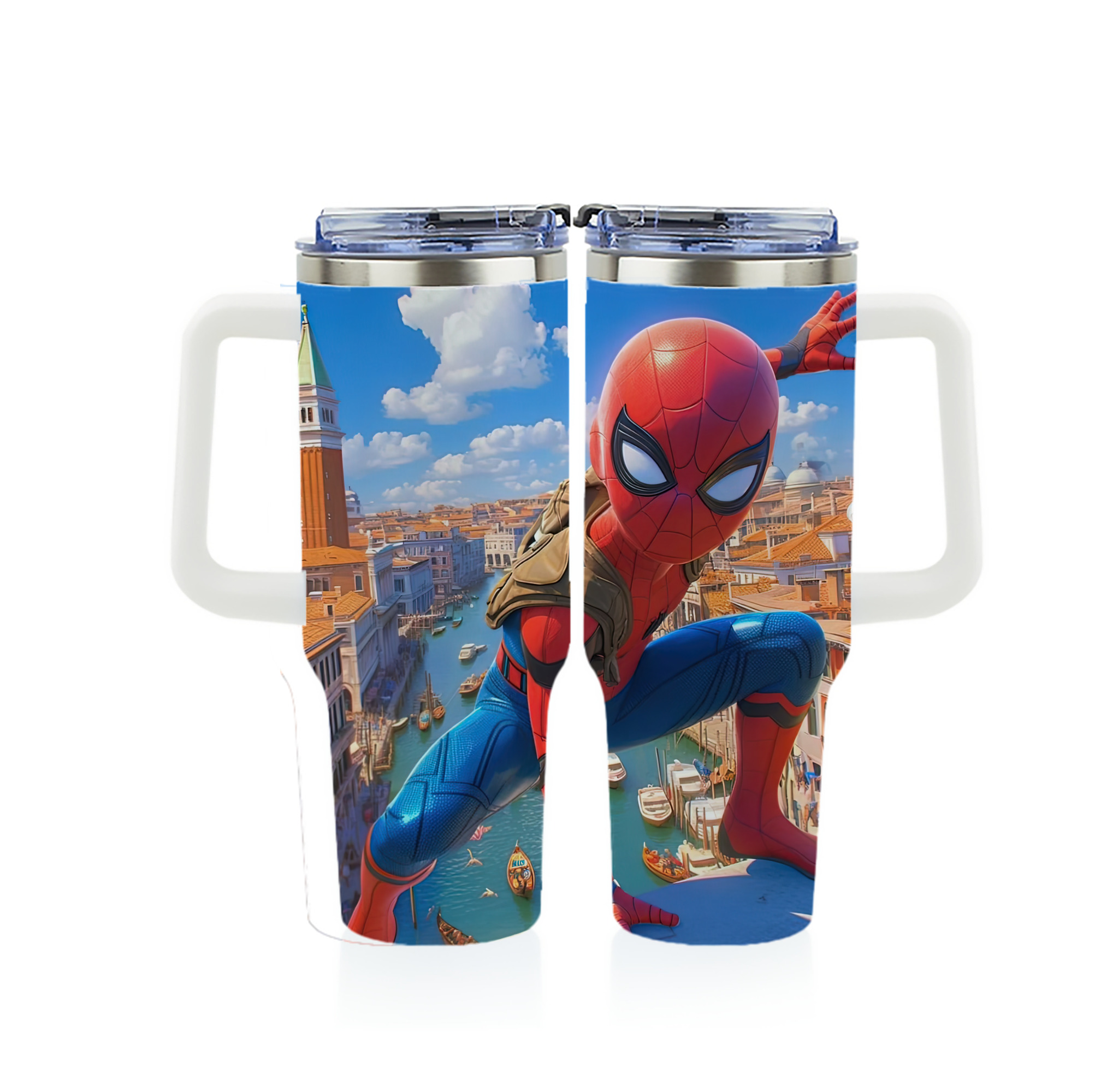 （画像用） Spider Man スパイダーマン 1200ｍLフルプリント車用タンブラー