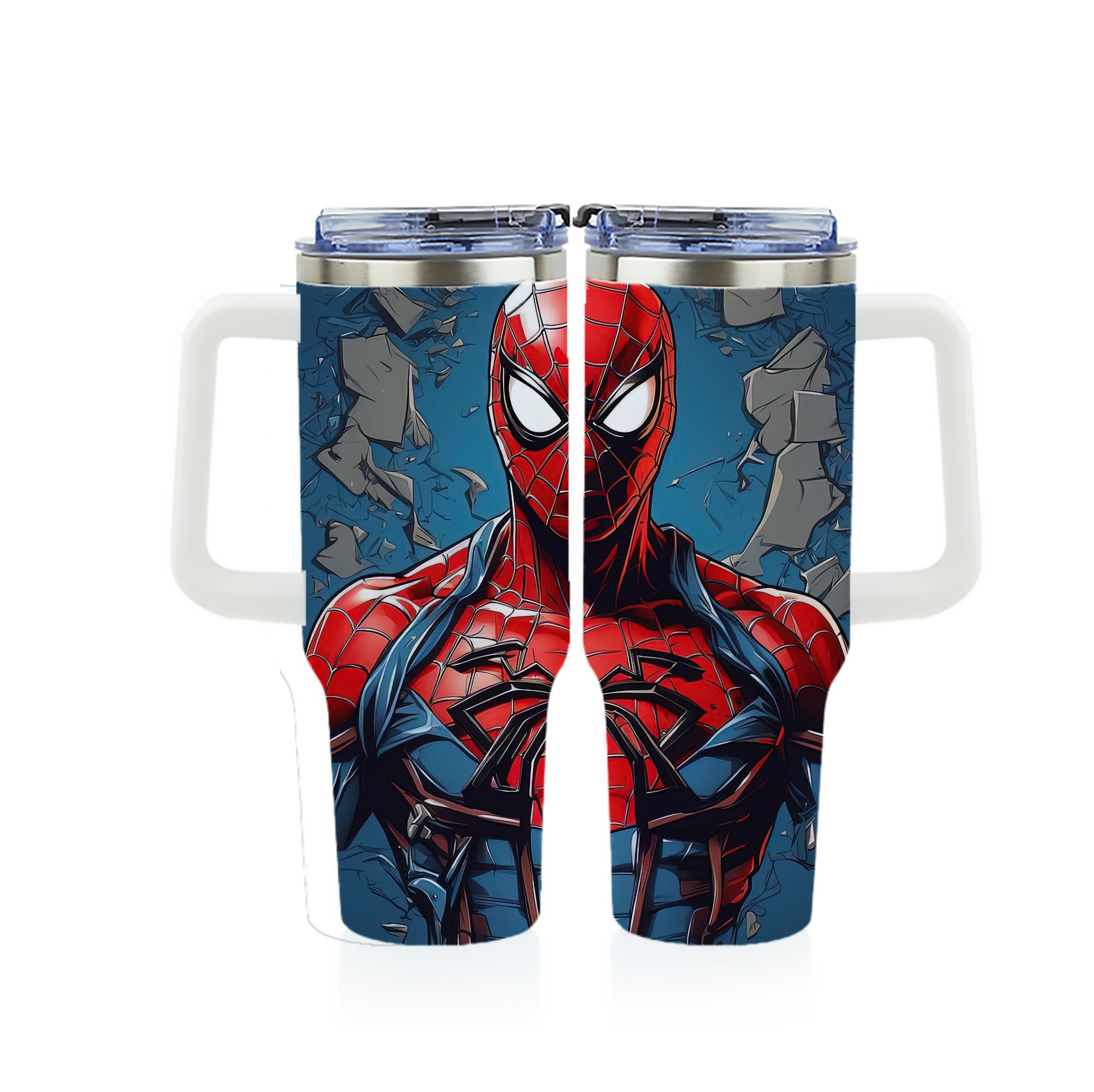 （画像用） Spider Man スパイダーマン 1200ｍLフルプリント車用タンブラー