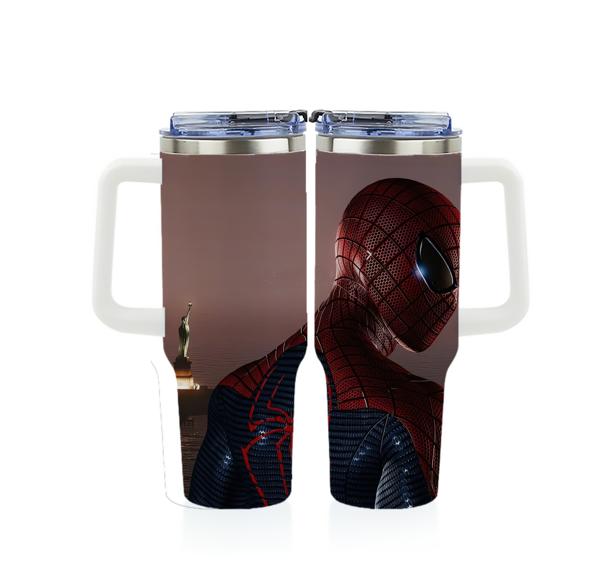 （画像用） Spider Man スパイダーマン 1200ｍLフルプリント車用タンブラー